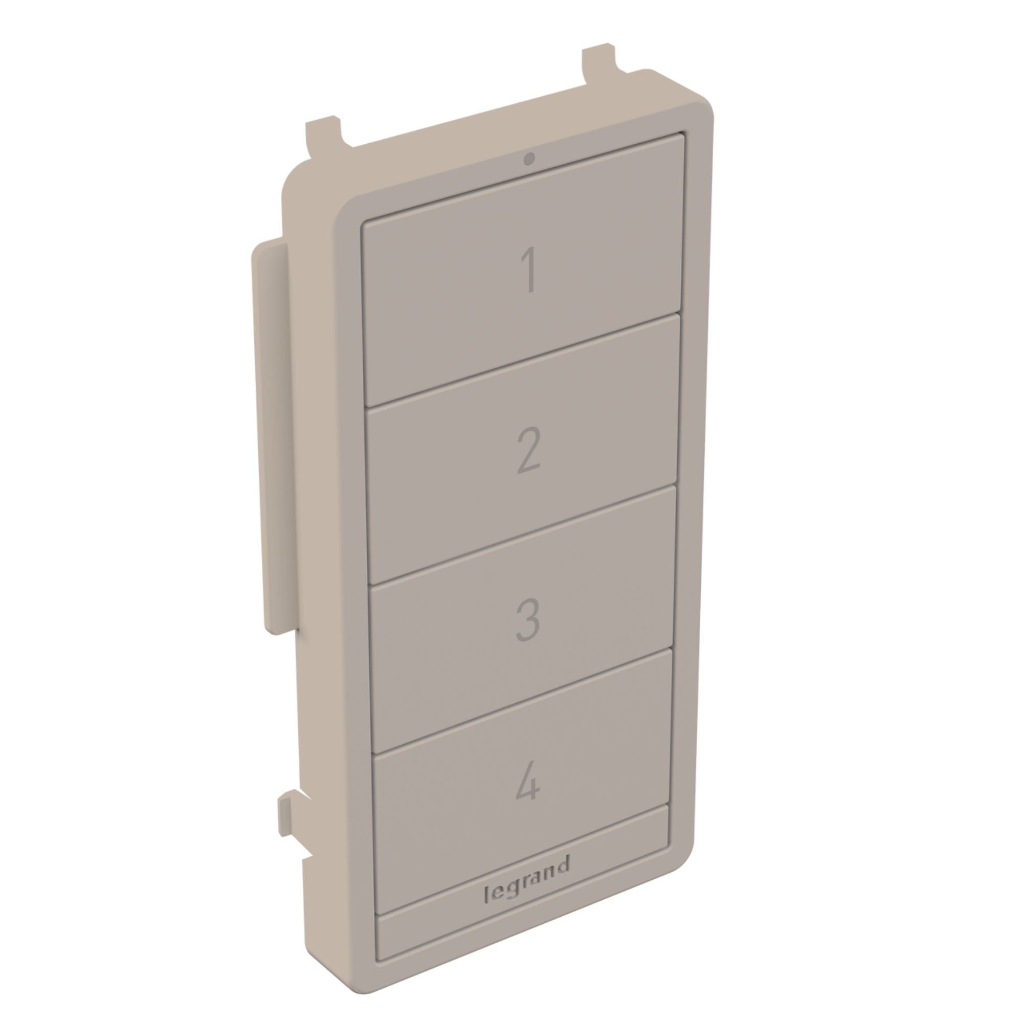 Legrand WNRCB40CKITNI radiant Smart Scene Controller Color Change Kit, Nickel