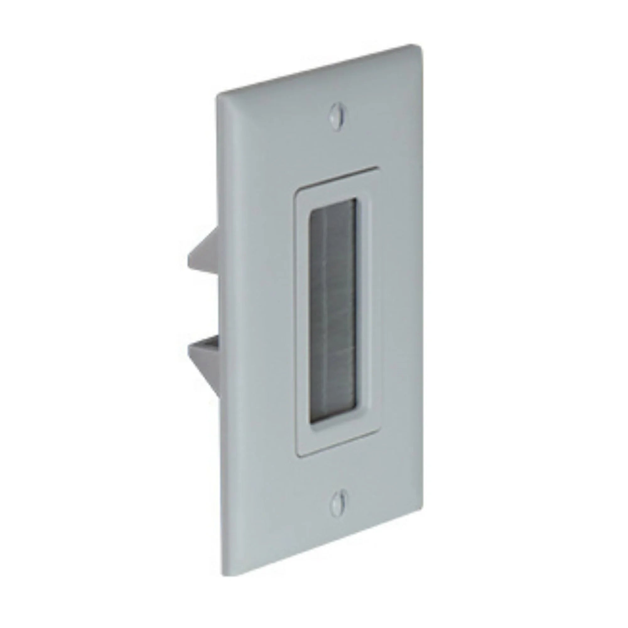 Legrand - On-Q 1-Gang Cable Access Wall plate, White | Bees Lighting