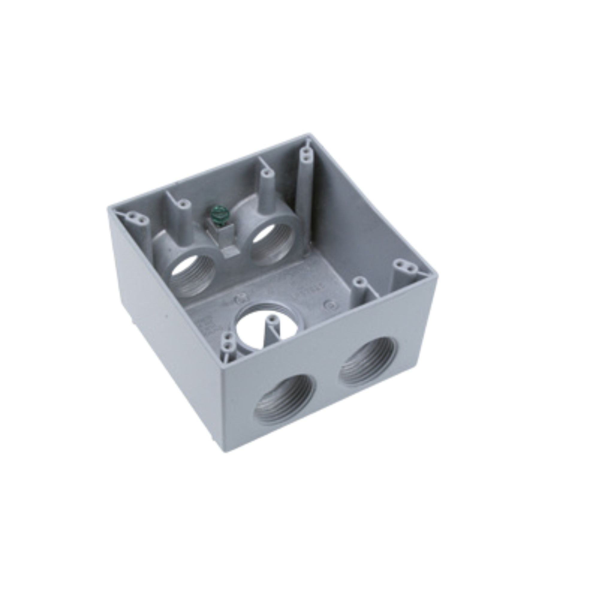 Pass & Seymour WPBD452 Weatherproof Two Gang Box, Gray