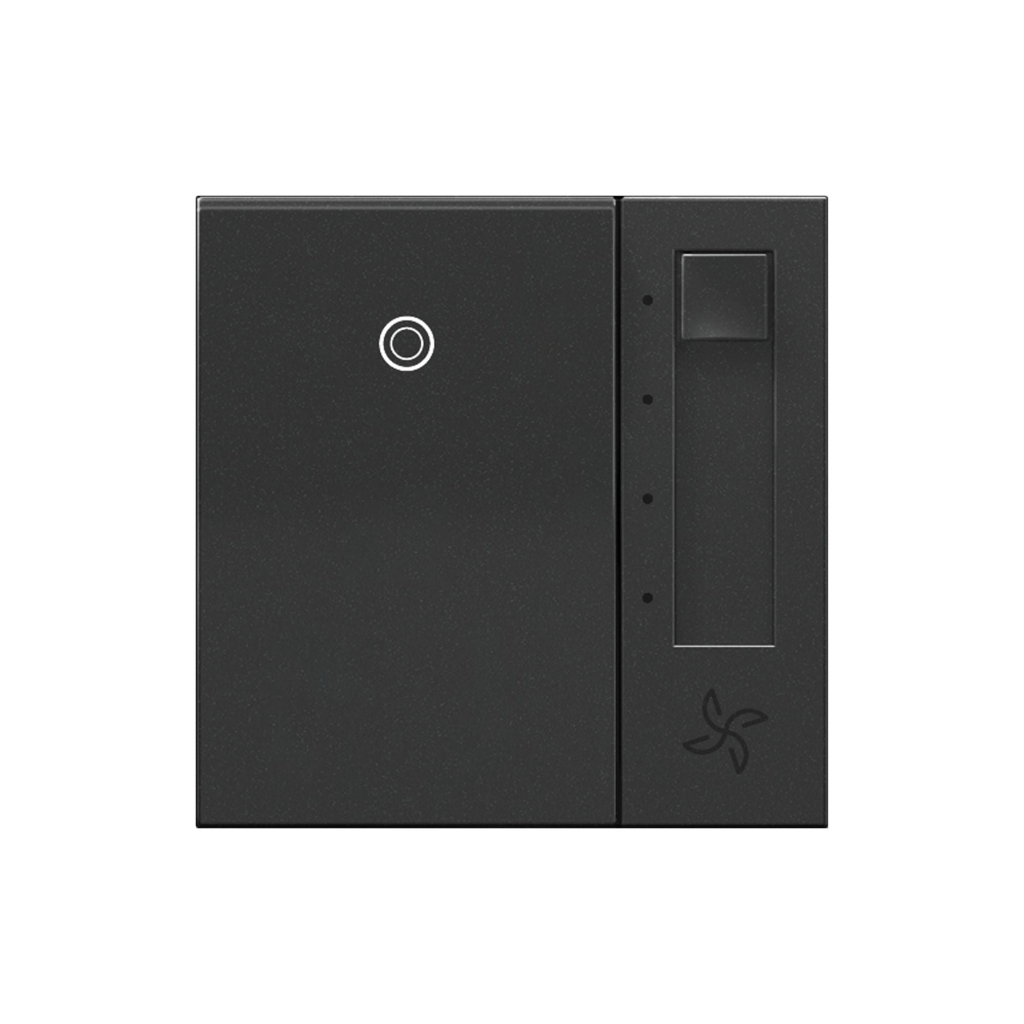 adorne 1.6-Amp Paddle Fan Speed Control Switch, Single Pole/3-Way, Graphite - Bees Lighting