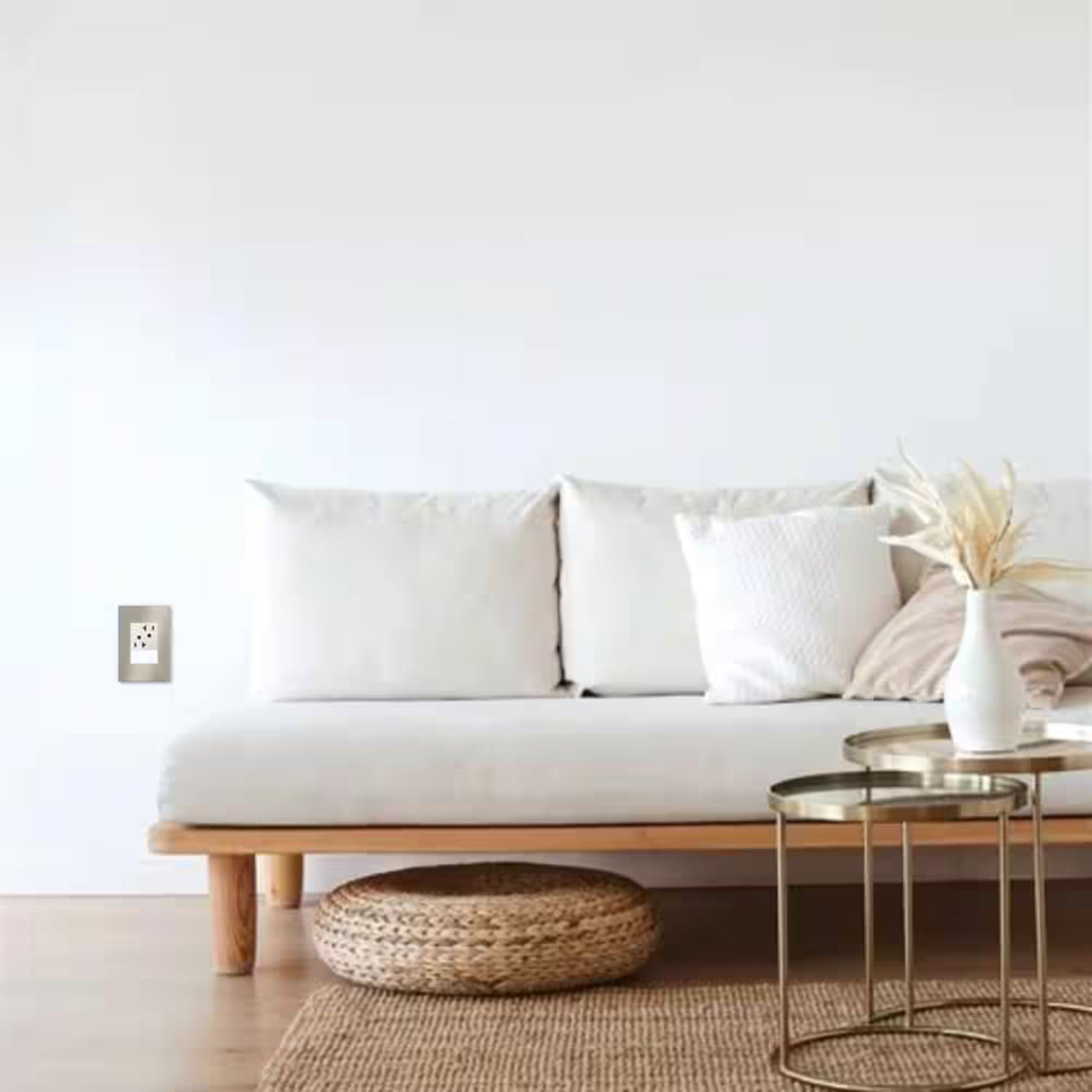 Adorne Half-Size Night Light, White - Bees Lighting