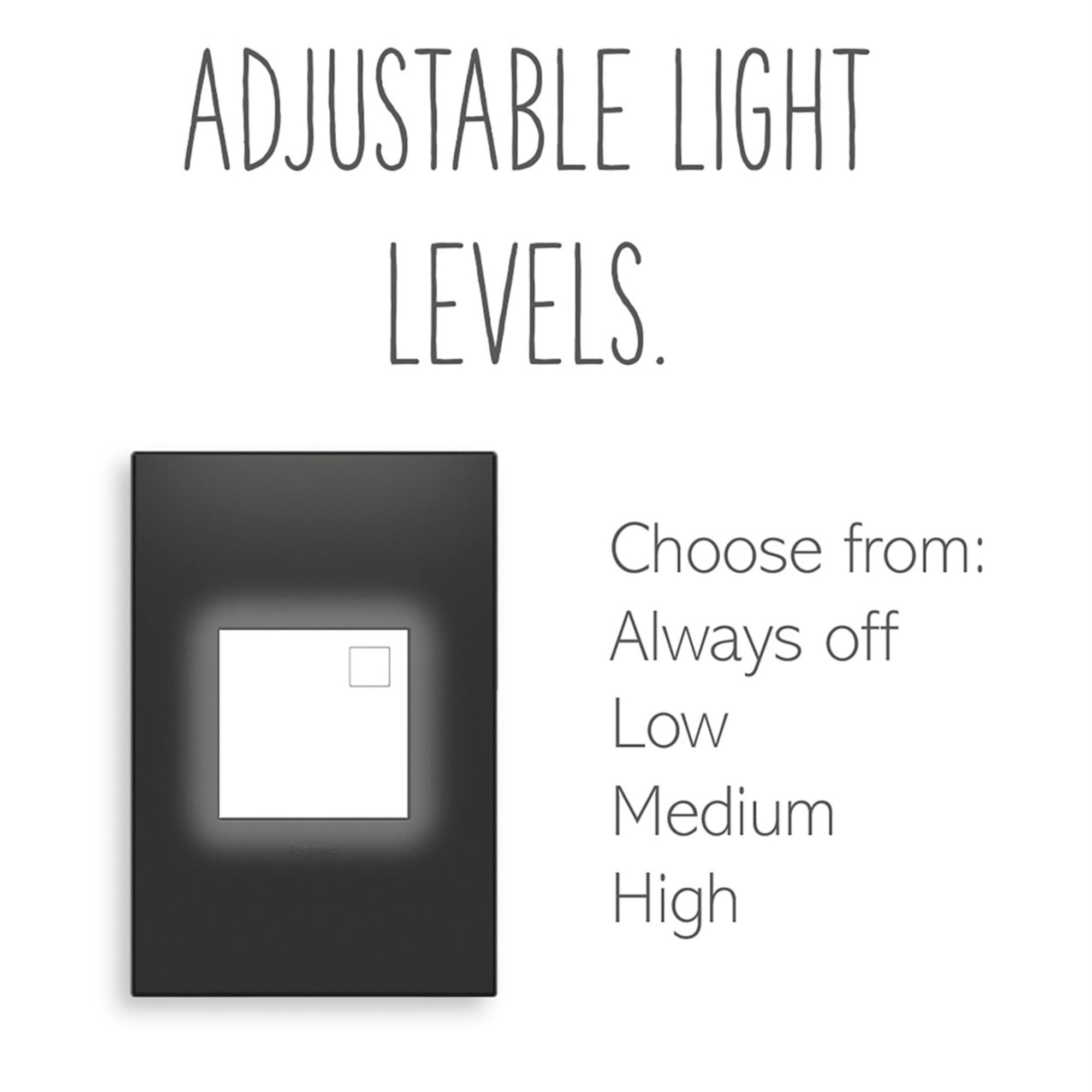 Adorne Full-Size Night Light, White - Bees Lighting