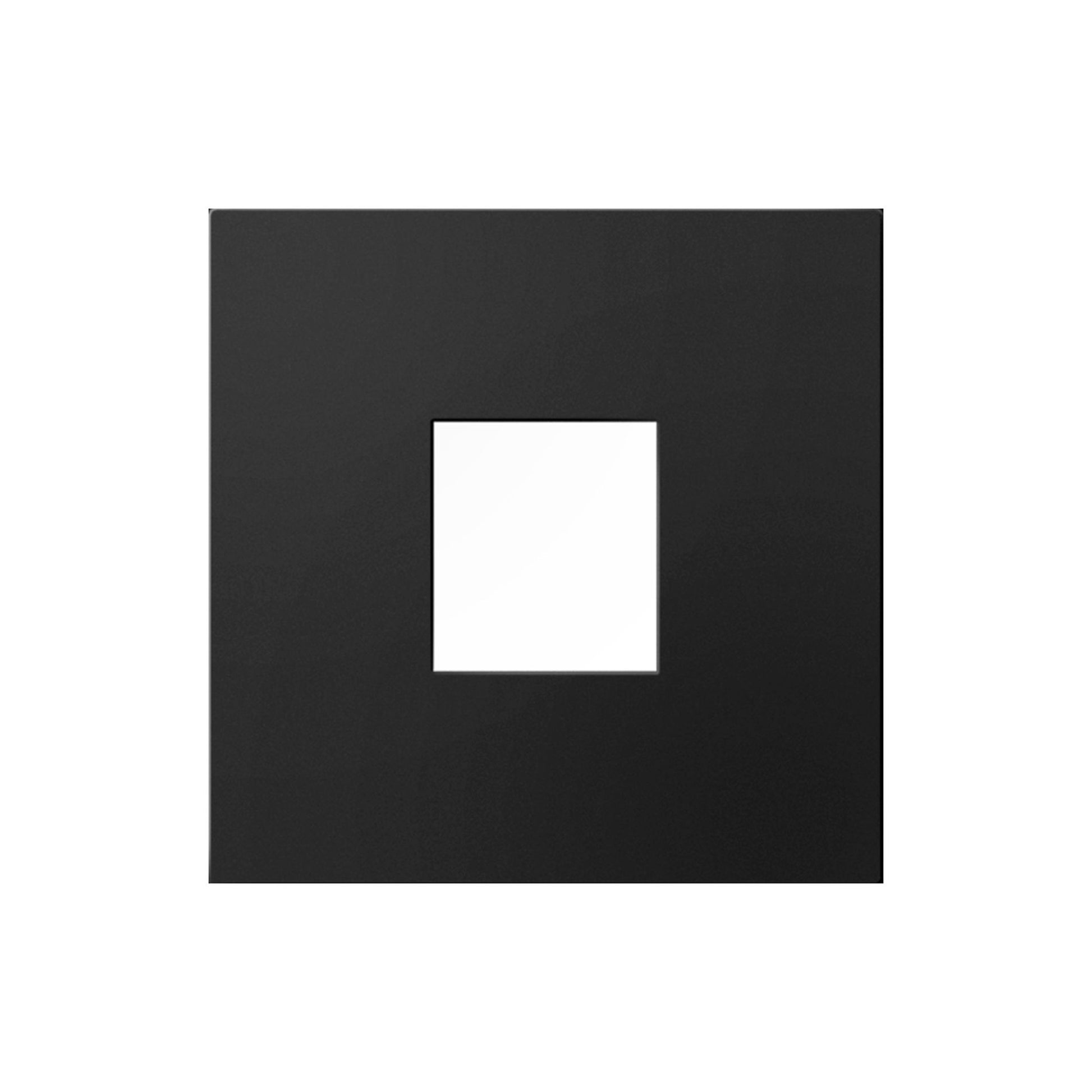 adorne 1-Port Keystone Wall Frame, Graphite - Bees Lighting