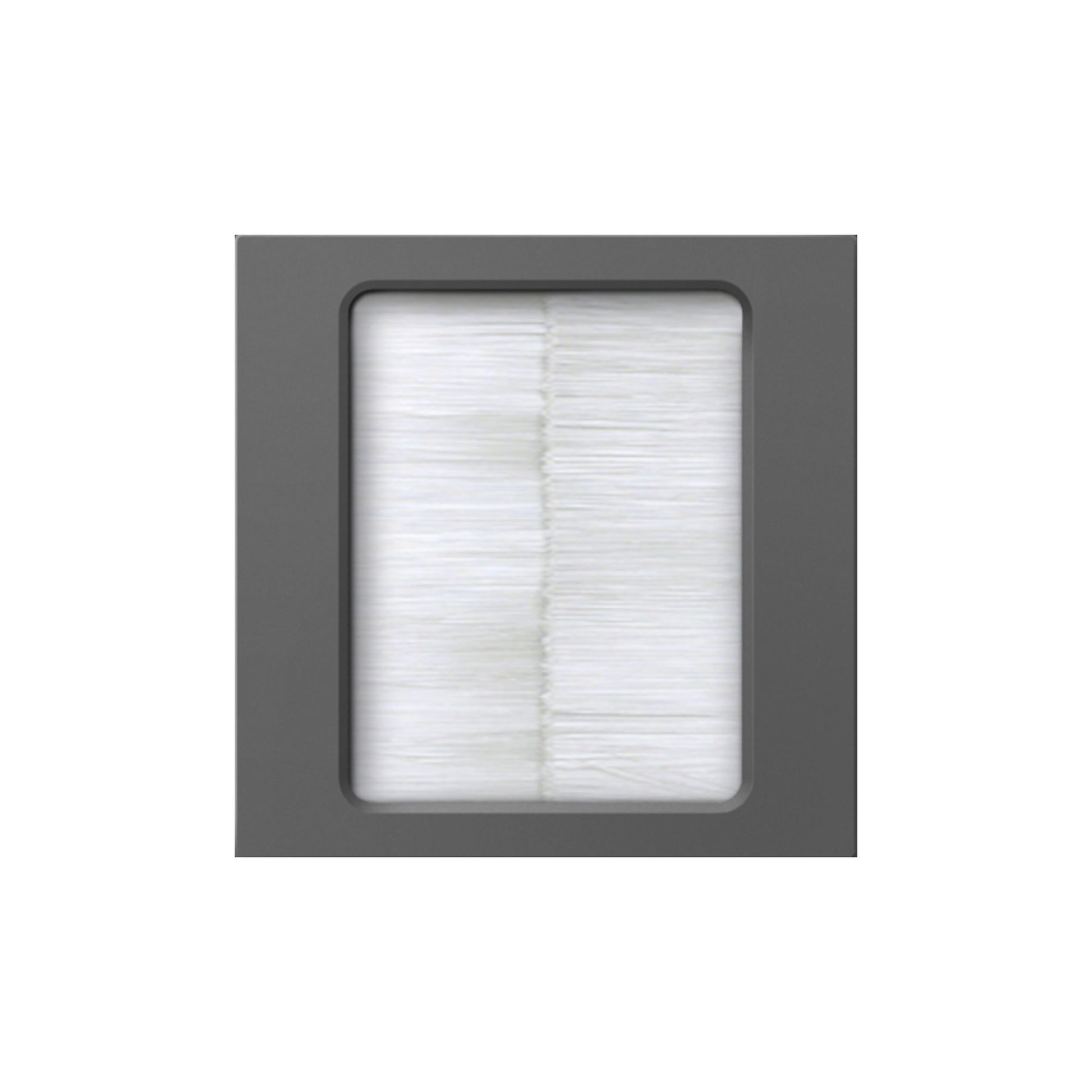 adorne In-Wall Cable Access Wall plate, Magnesium - Bees Lighting