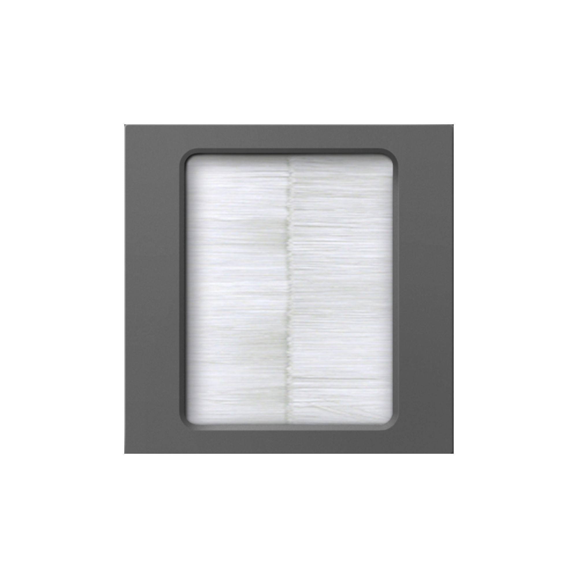 adorne In-Wall Cable Access Wall plate, Magnesium - Bees Lighting