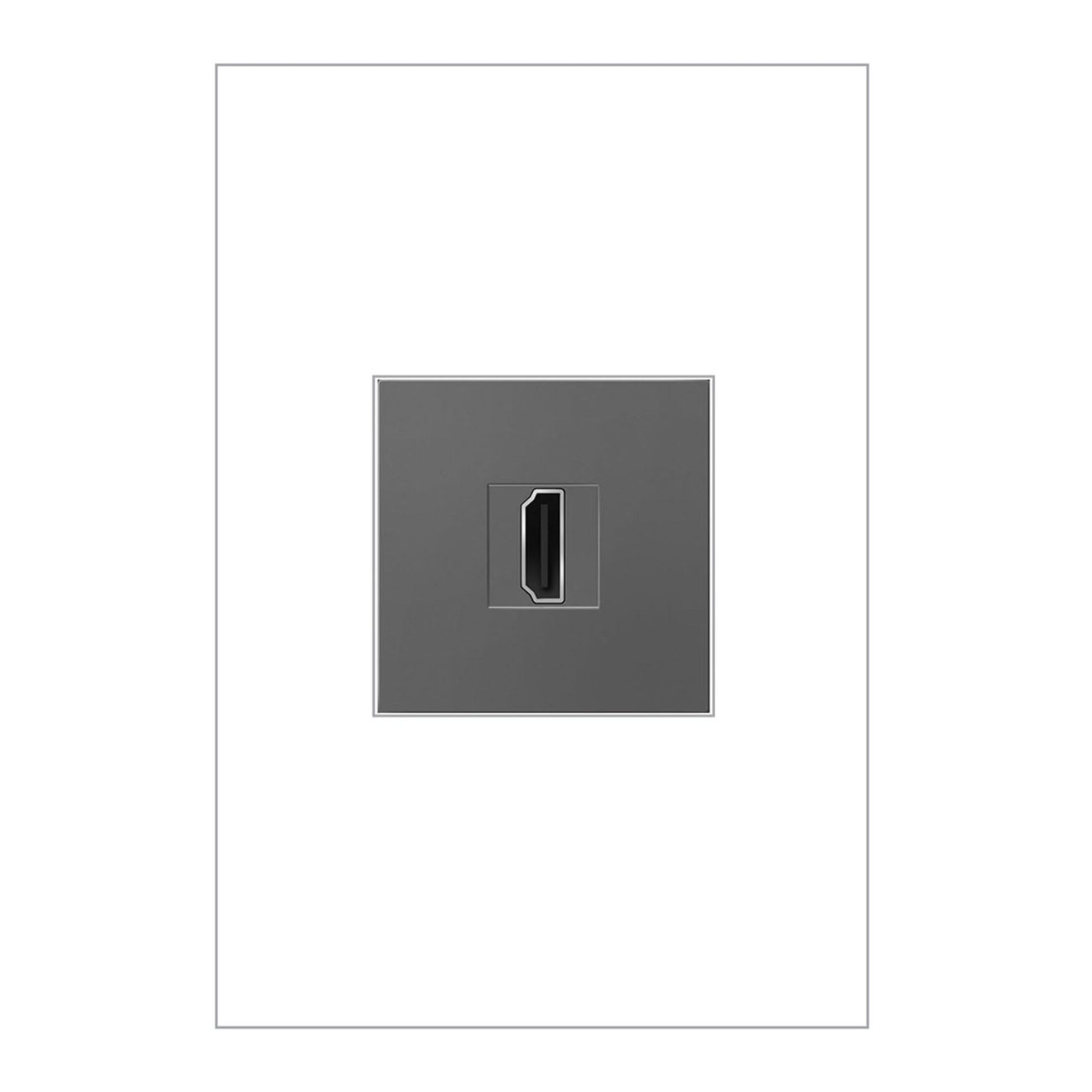 adorne HDMI Keystone Coupler, Magnesium - Bees Lighting