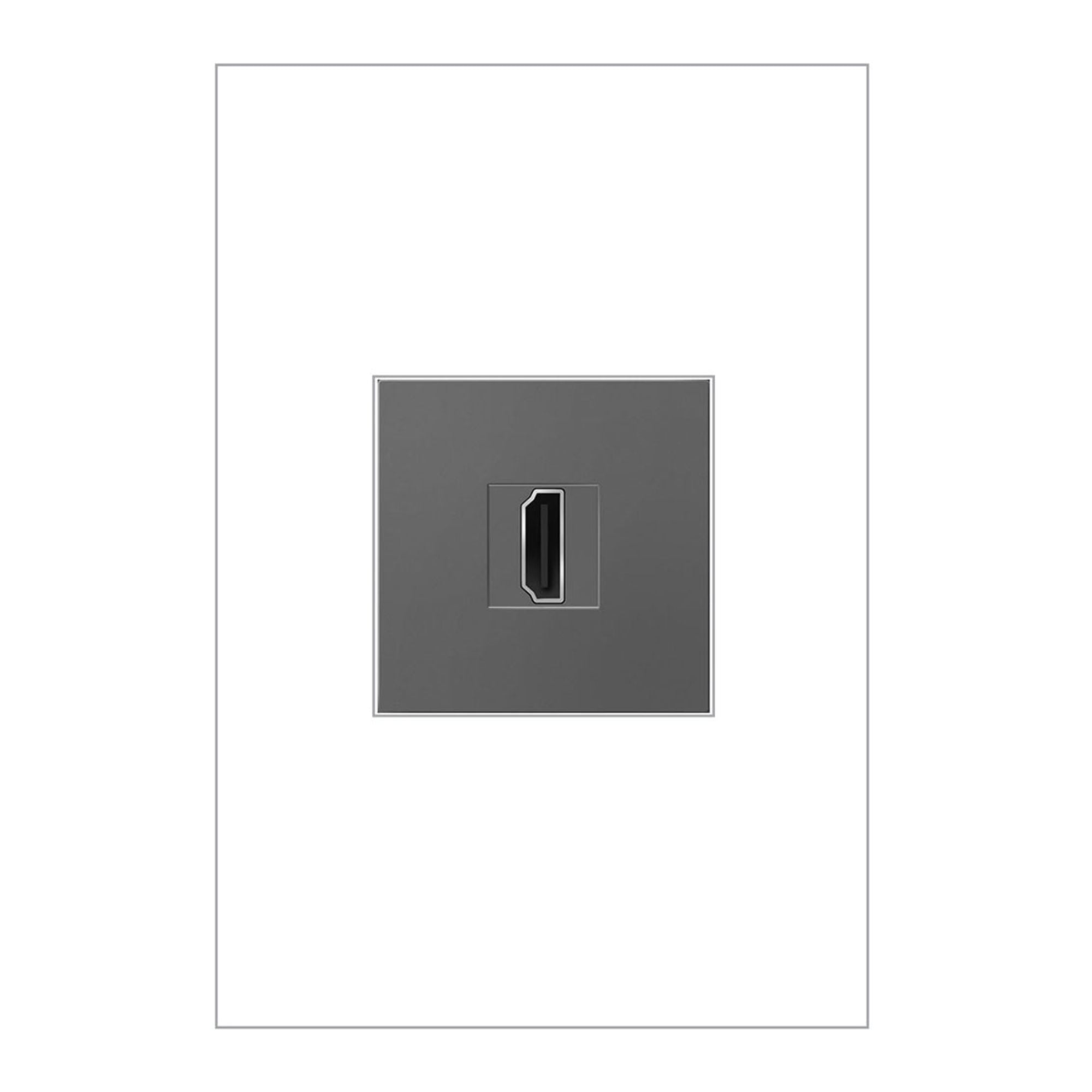 adorne HDMI Keystone Coupler, Magnesium - Bees Lighting