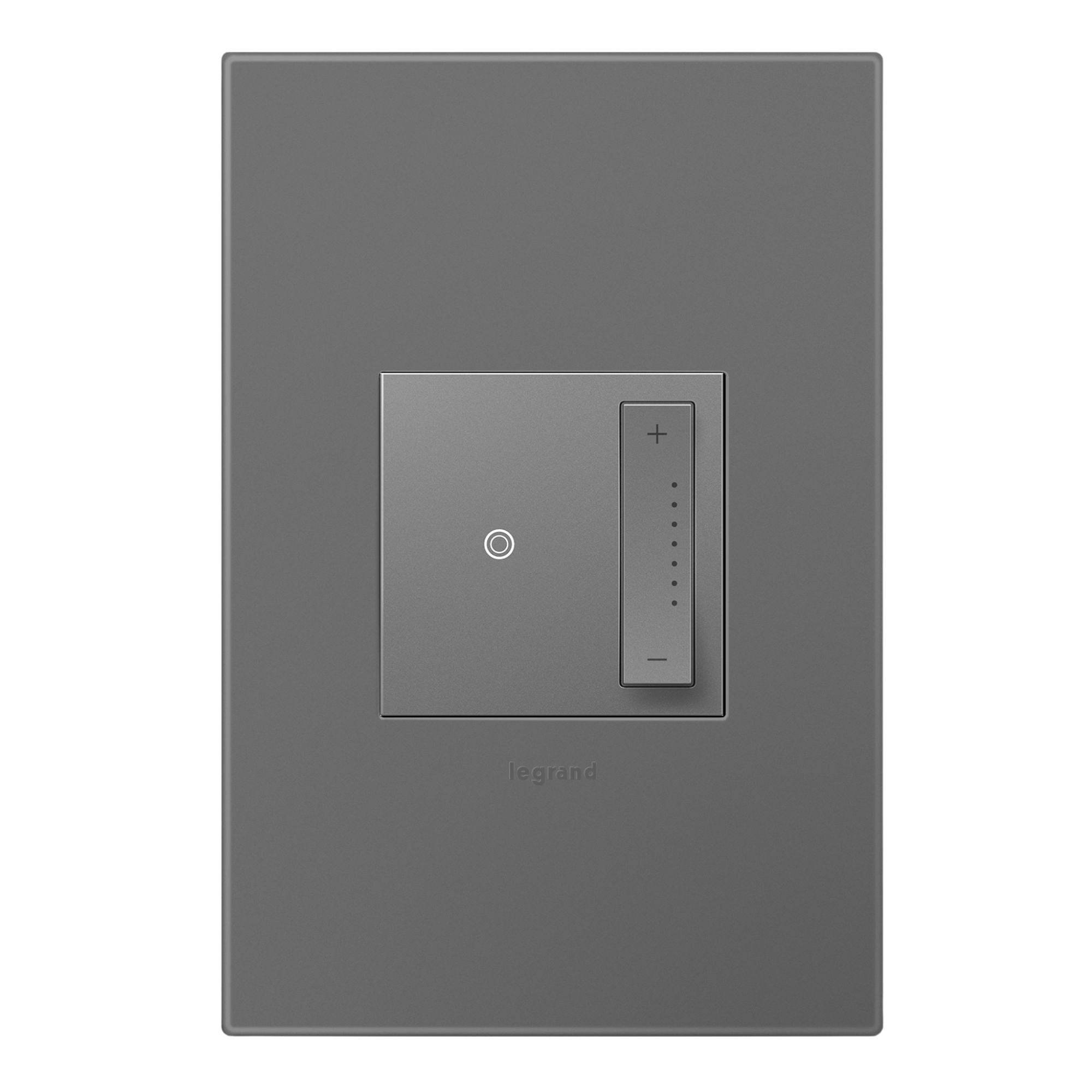 adorne SofTap Tru-Universal Dimmer Switch, 450-Watt LED, Single Pole/3-Way, Magnesium - Bees Lighting