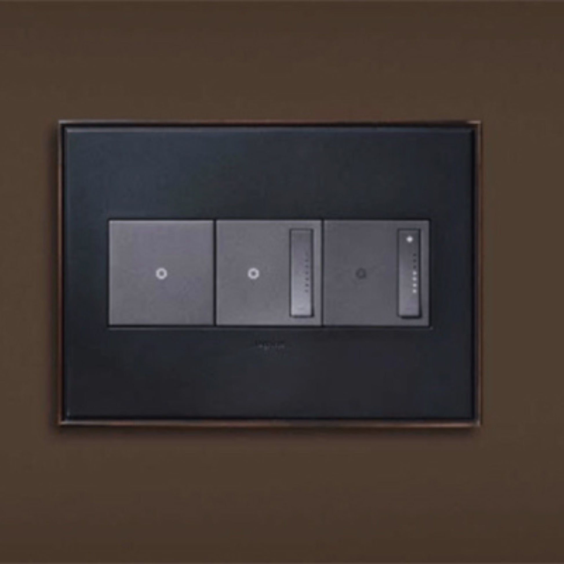 adorne SofTap Tru-Universal Dimmer Switch, 450-Watt LED, Single Pole/3-Way, Magnesium - Bees Lighting