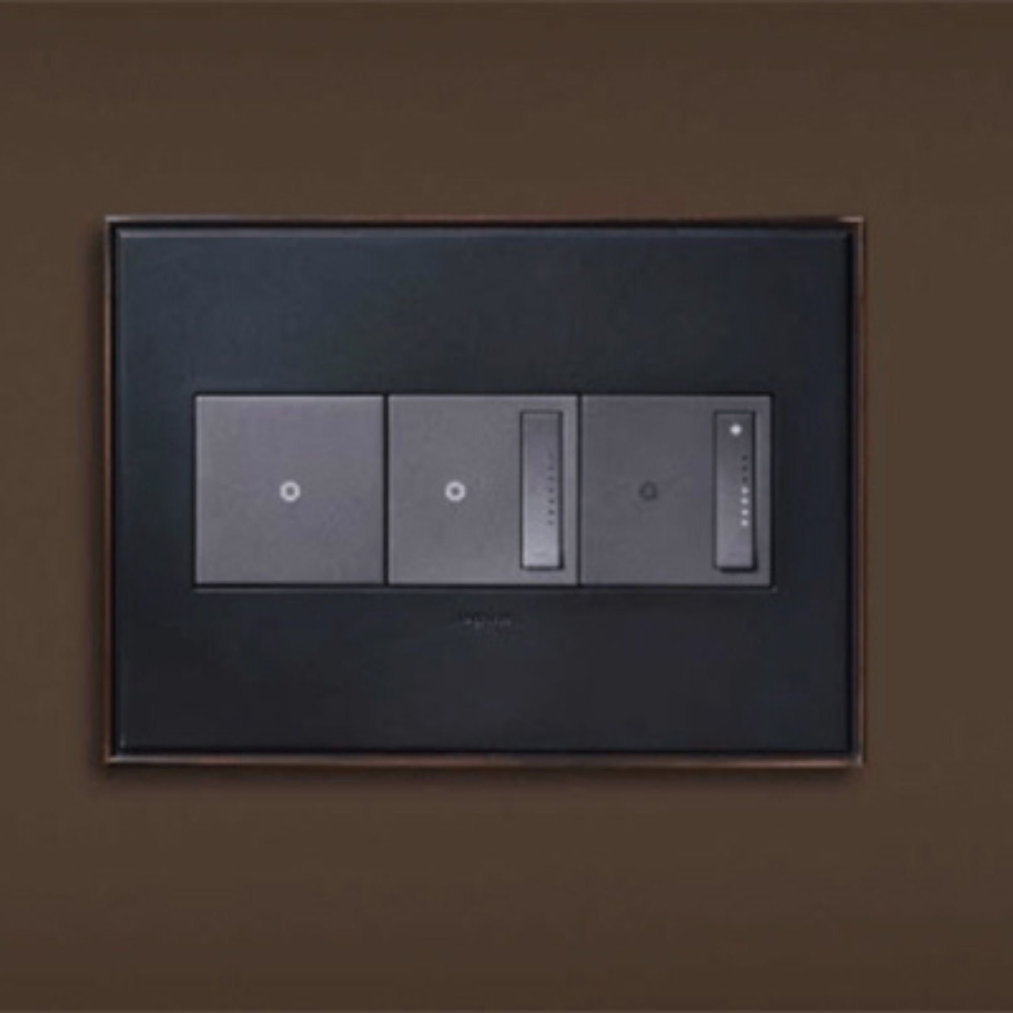 adorne SofTap Tru-Universal Dimmer Switch, 450-Watt LED, Single Pole/3-Way, Magnesium - Bees Lighting