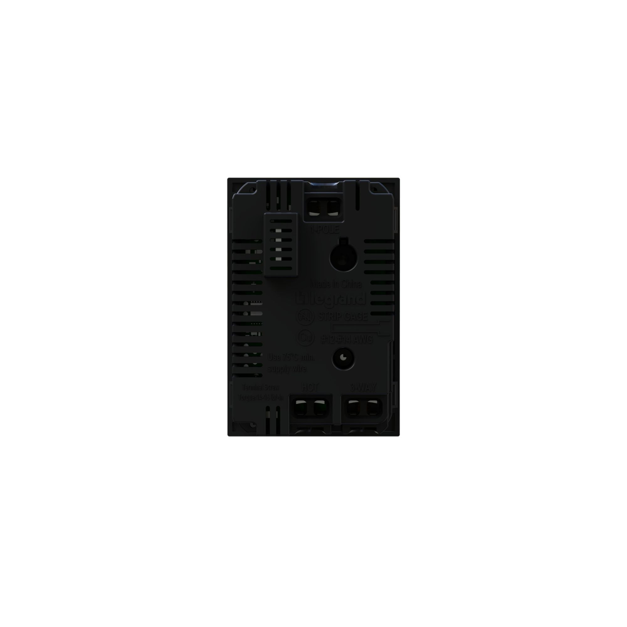 adorne Paddle LED Advanced Dimmer, 150-Watt LED, Single Pole/3-Way, Graphite - Bees Lighting
