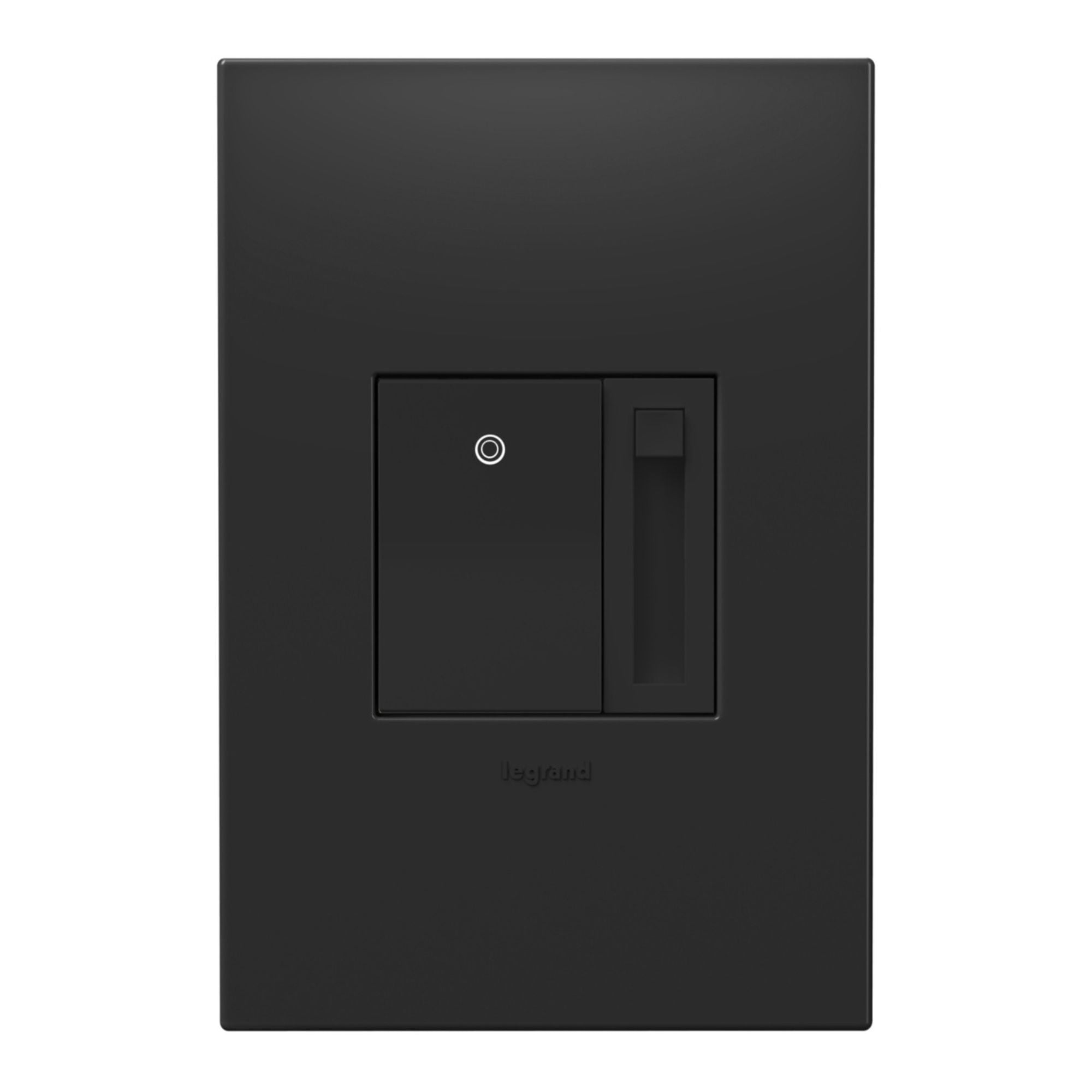 adorne Paddle LED Advanced Dimmer, 150-Watt LED, Single Pole/3-Way, Graphite - Bees Lighting