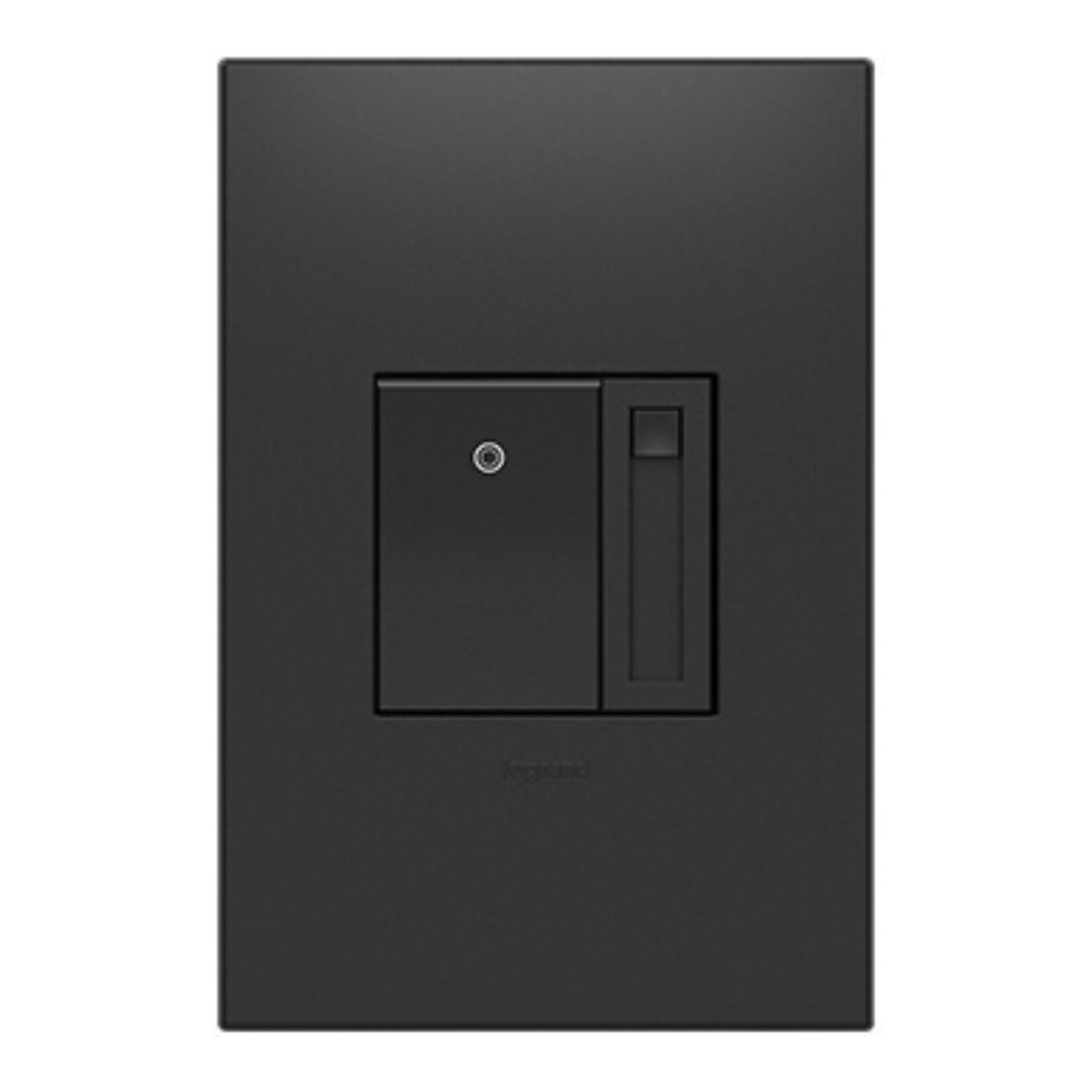 Adorne 0-10V Fluorescent/LED Paddle Dimmer, Single Pole/3-Way, Graphite - Bees Lighting