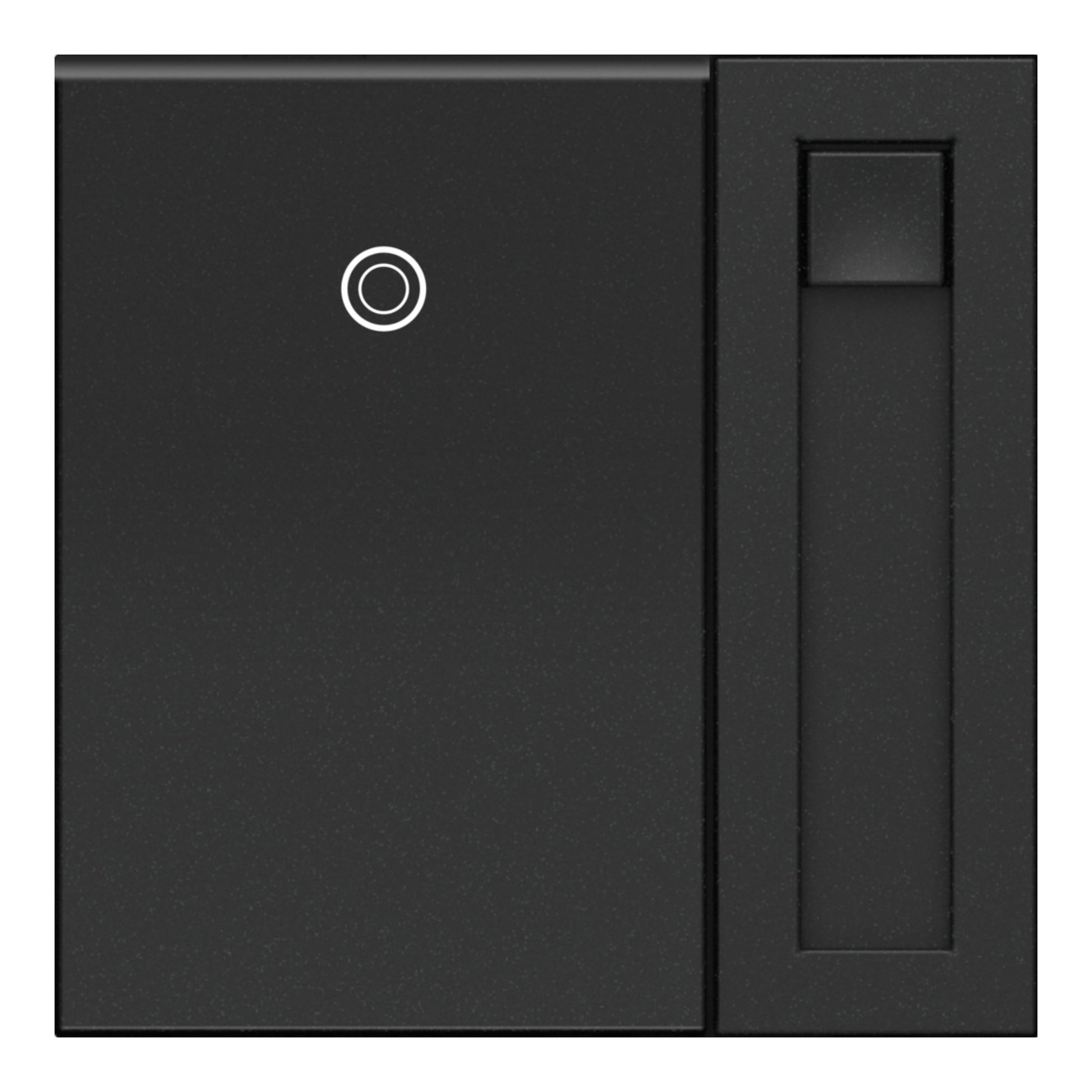 Adorne 0-10V Fluorescent/LED Paddle Dimmer, Single Pole/3-Way, Graphite - Bees Lighting
