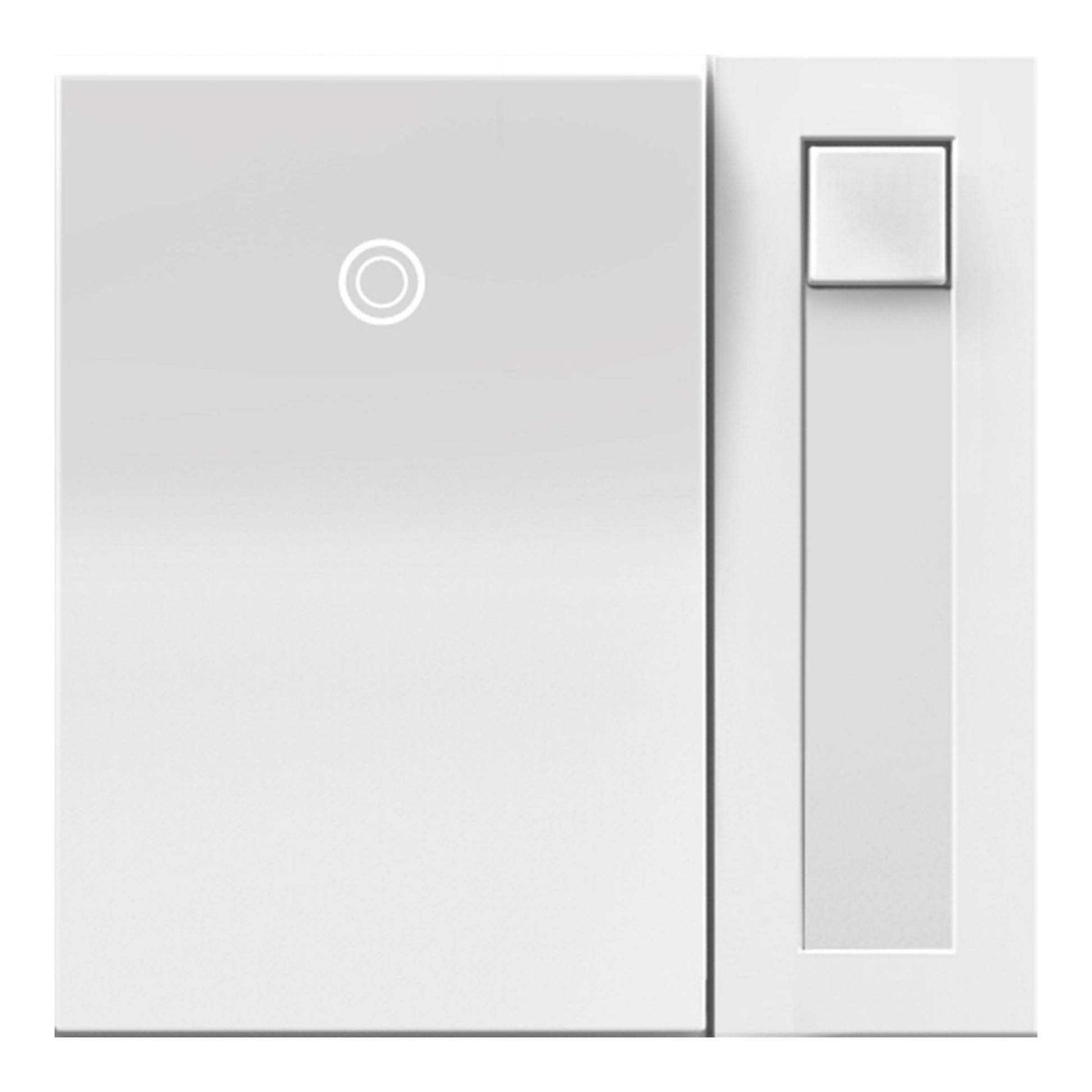 Adorne 0-10V Fluorescent/LED Paddle Dimmer, Single Pole/3-Way, White - Bees Lighting