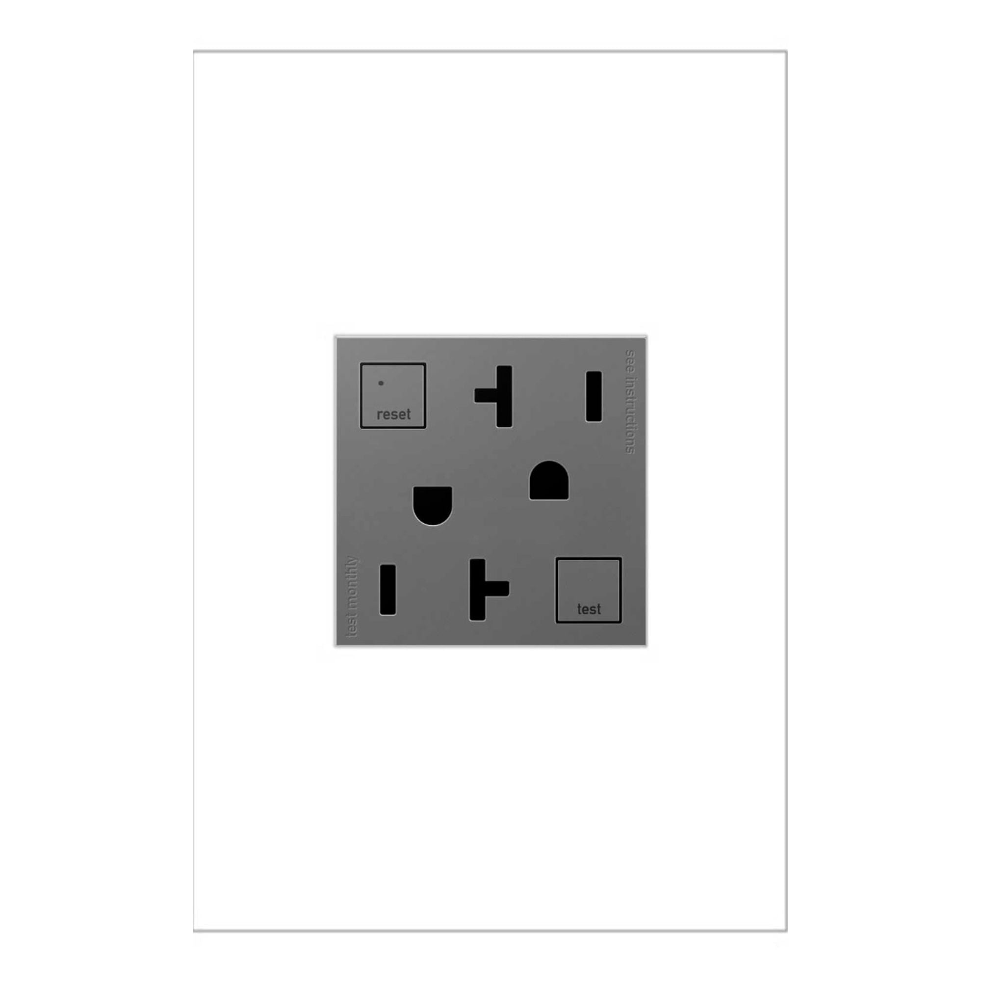 Legrand adorne Tamper-Resistant 20A Duplex Self-Test GFCI Receptacles - Bees Lighting