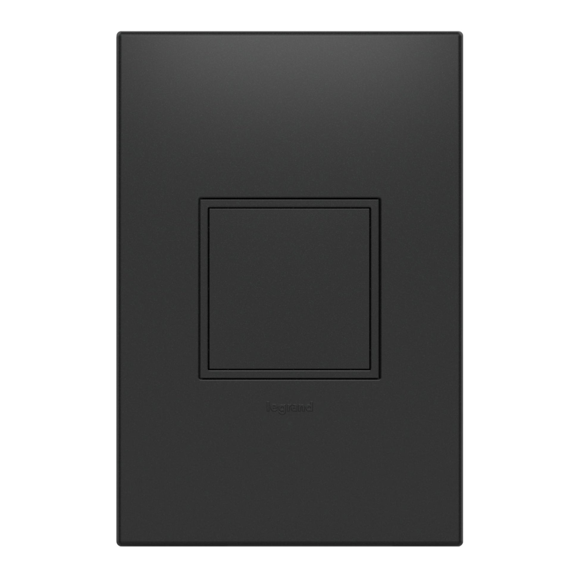 adorne 20A 1-Gang Pop-Out Duplex Outlet, Graphite - Bees Lighting