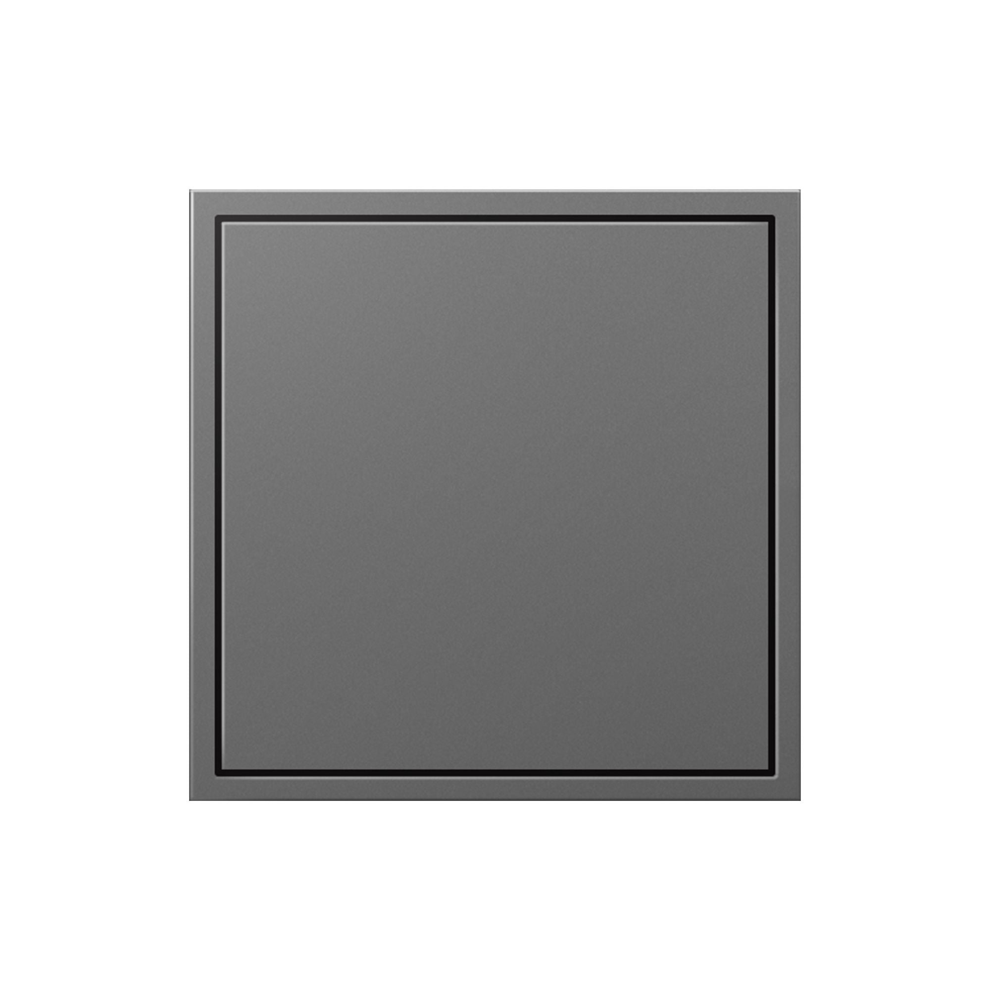 adorne 20A 1-Gang Pop-Out Duplex Outlet, Magnesium - Bees Lighting