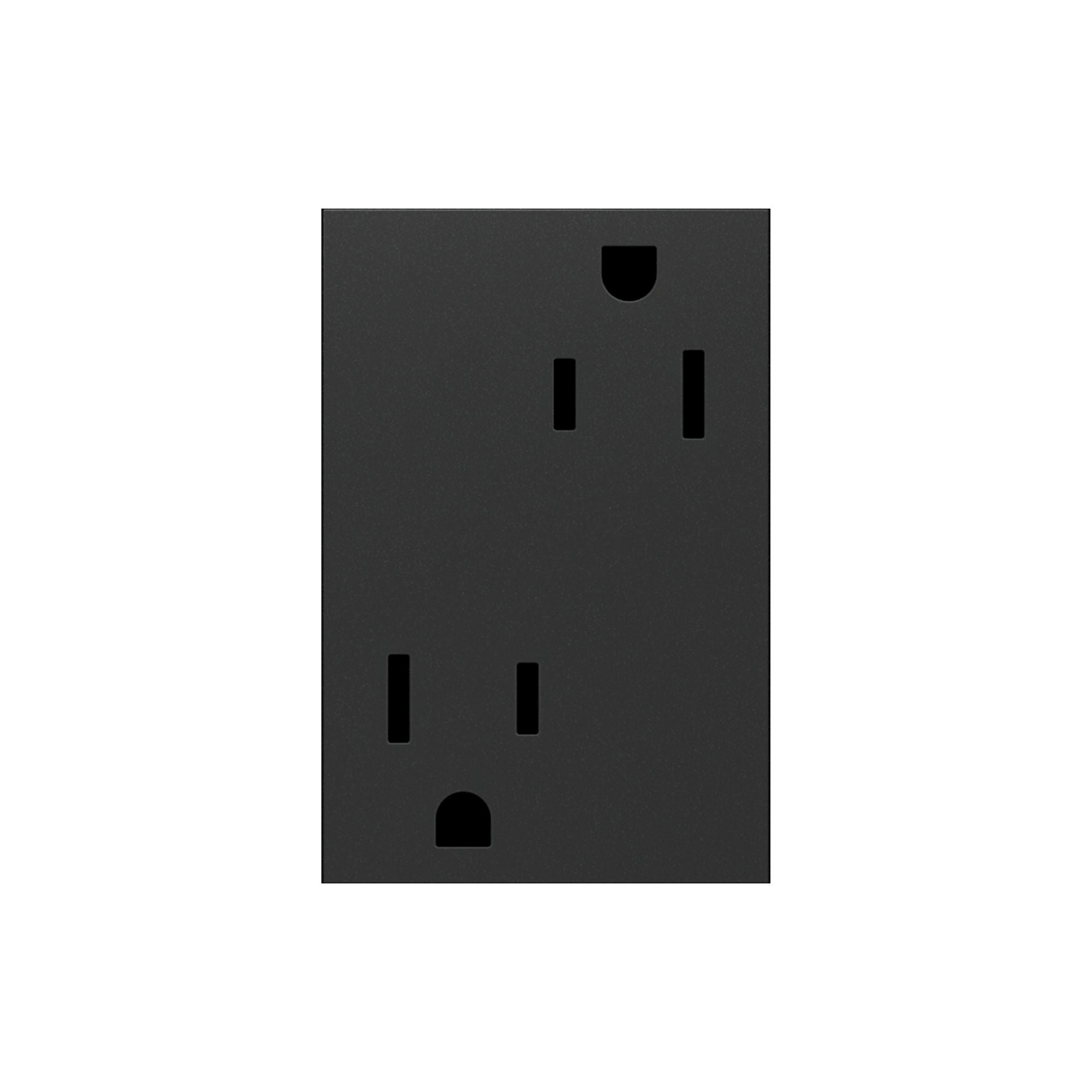 Legrand adorne 15A Dual Tamper-Resistant Plus-Size Outlet - Bees Lighting