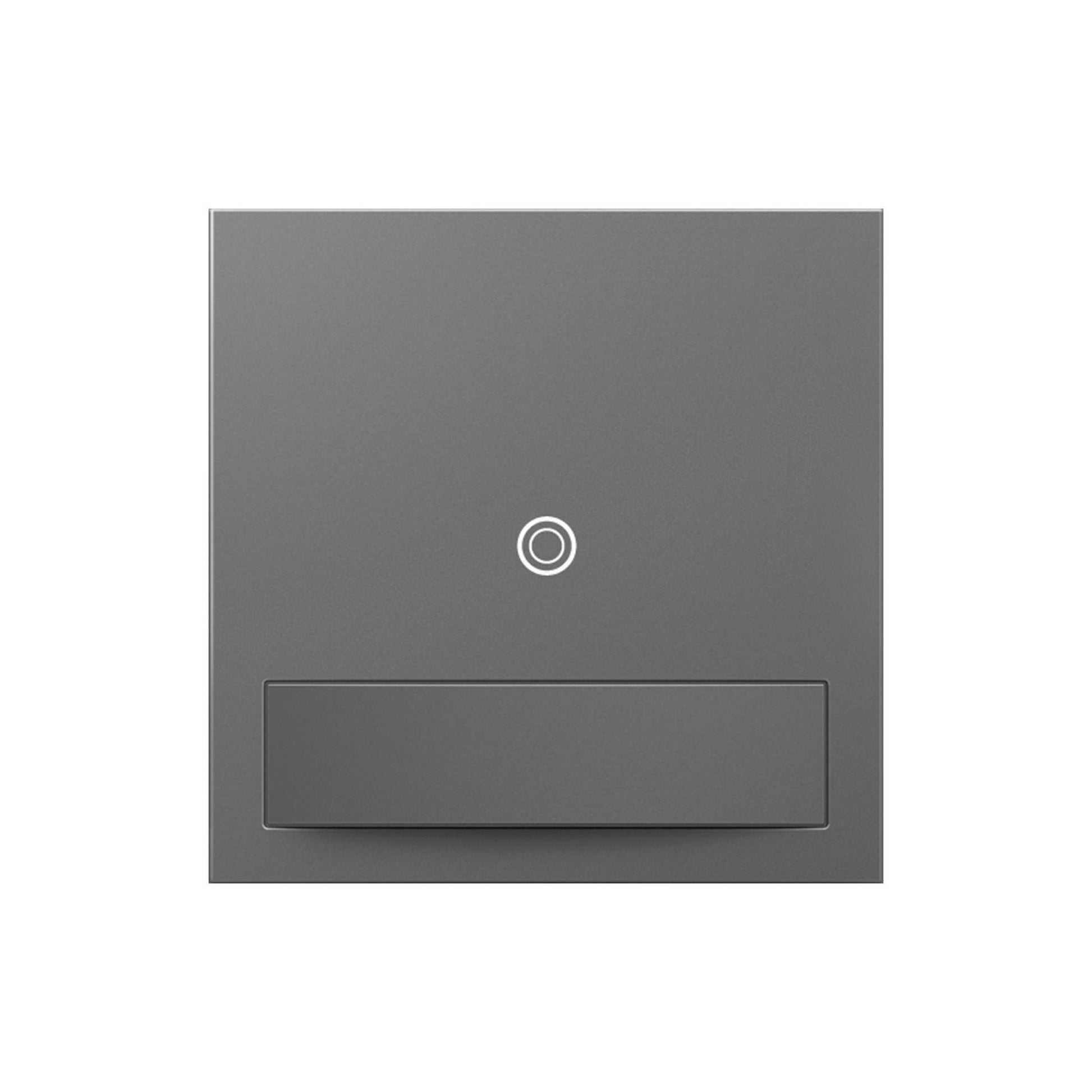 adorne Auto On/Off Occupancy Motion Sensor Switch, 600W, 120V, Magnesium - Bees Lighting
