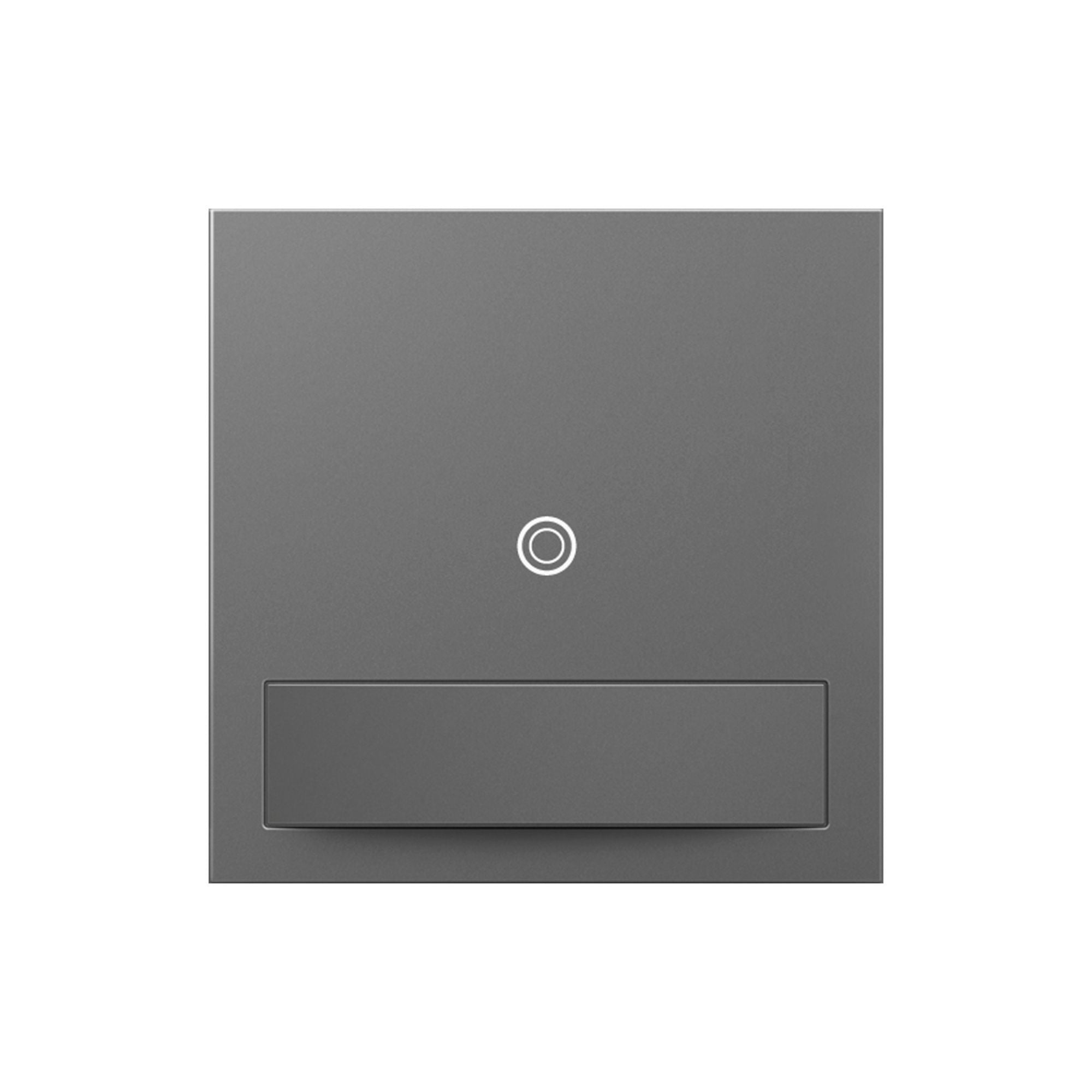 adorne Auto On/Off Occupancy Motion Sensor Switch, 600W, 120V, Magnesium - Bees Lighting