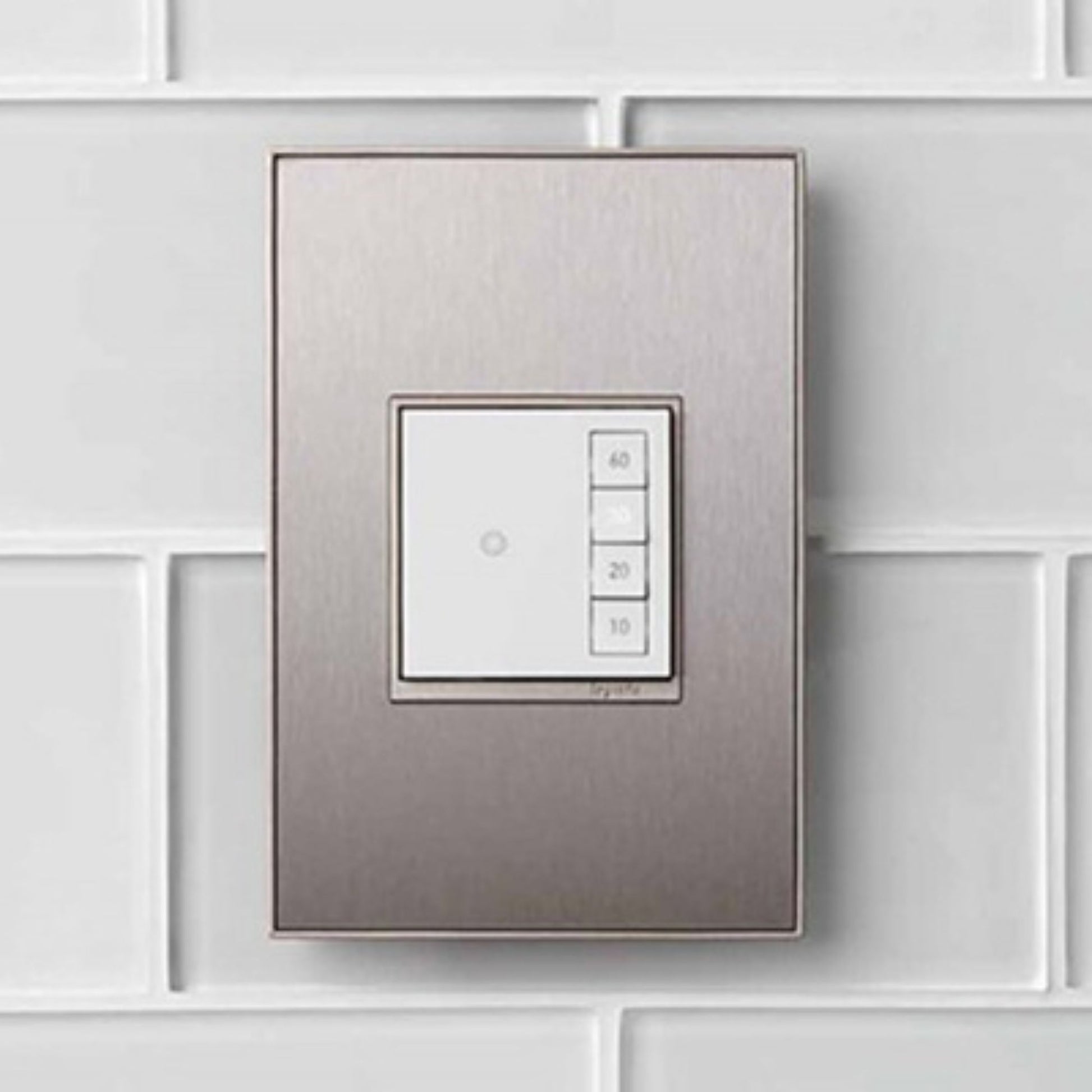 adorne 4-Button Countdown Digital Timer, 10-60 minutes, 600W, White - Bees Lighting