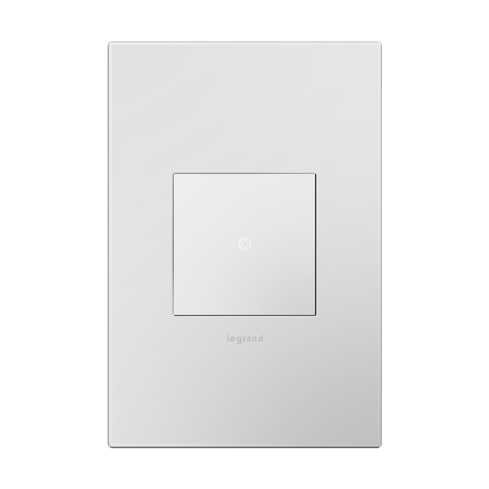 adorne 15-Amp sofTap Switch, Single Pole/3-Way, 120V, White - Bees Lighting