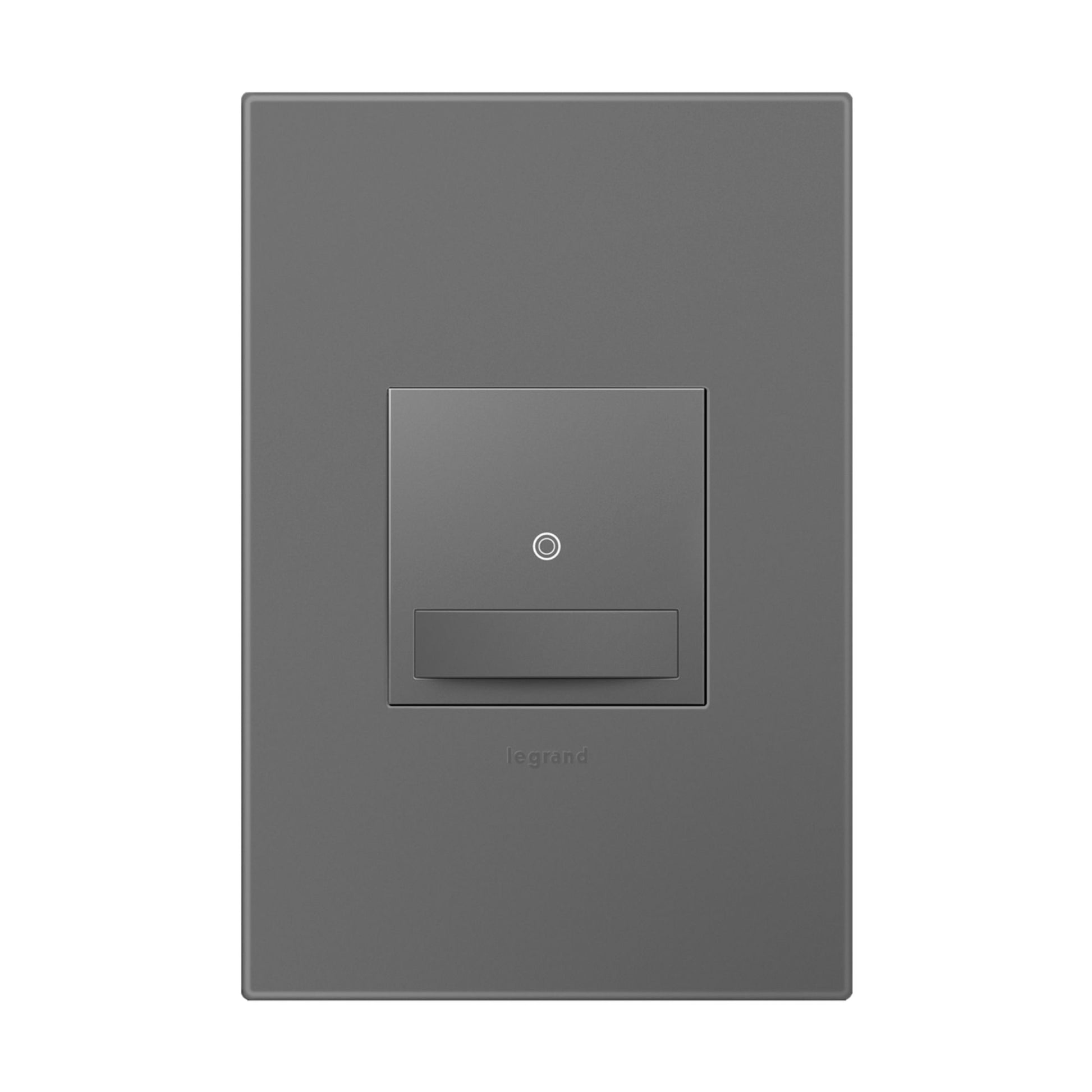 adorne Manual On/Auto Off Vacancy Motion Sensor Switch, 600W, 120V, Magnesium - Bees Lighting