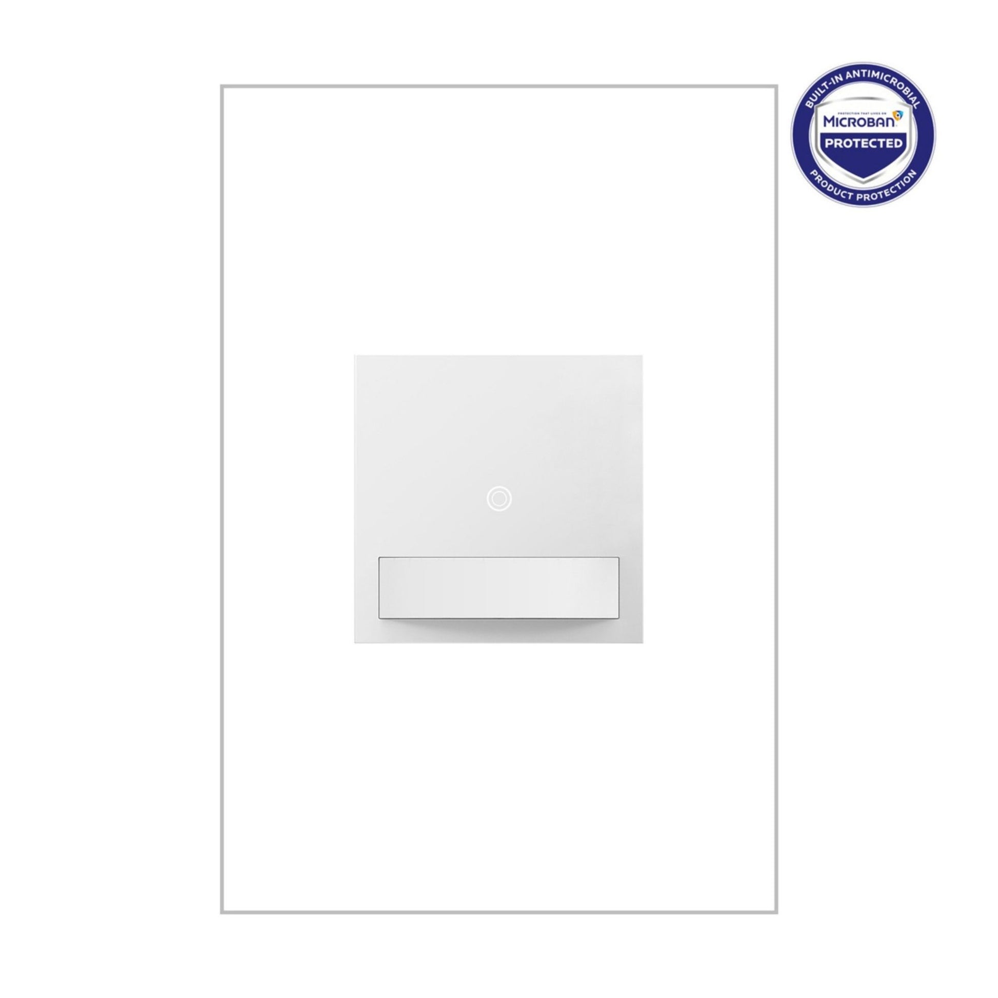adorne Manual On/Auto Off Vacancy Motion Sensor Switch, 600W, 120V, White - Bees Lighting