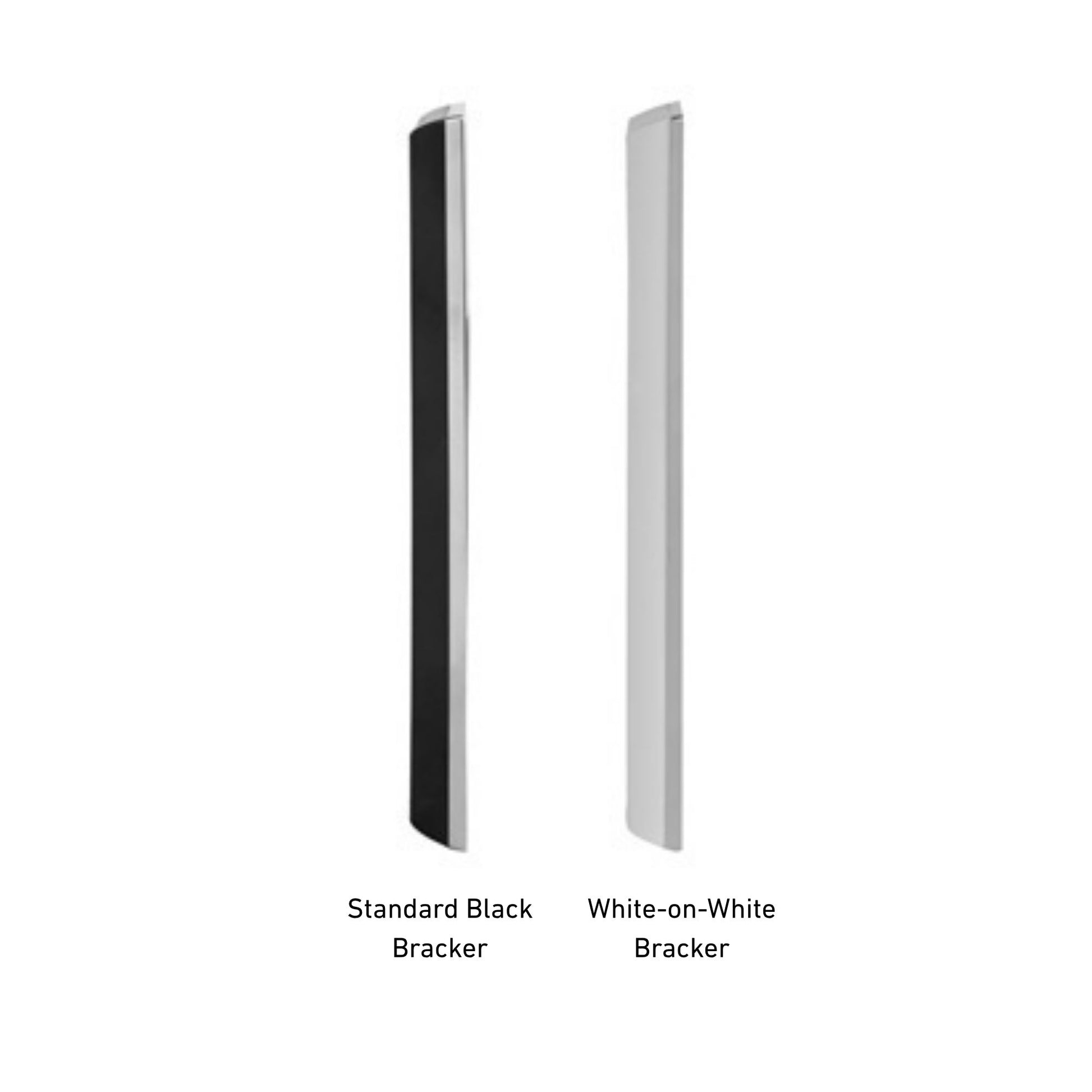 adorne 2-Gang Screwless Wall Plate, Glossy White - Bees Lighting