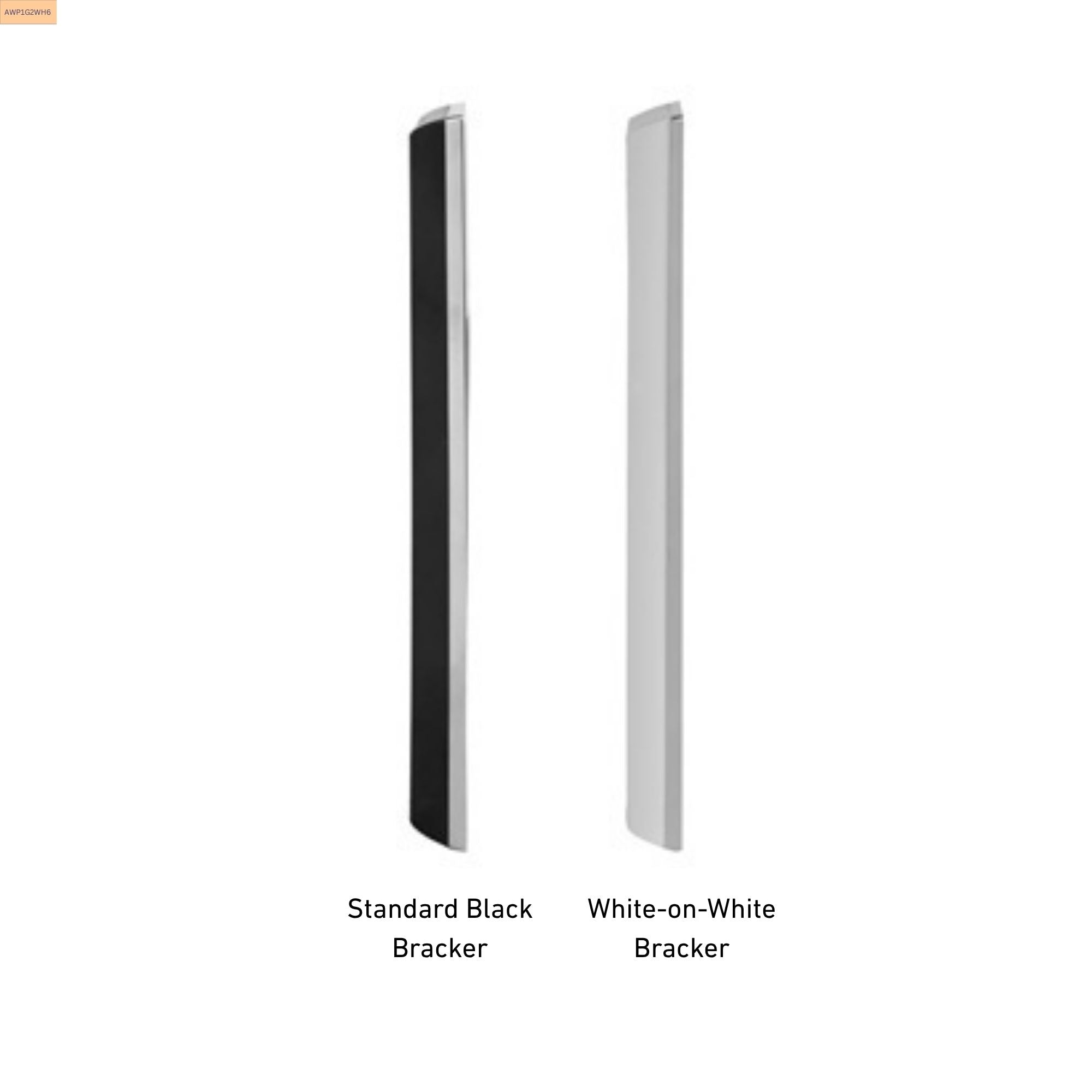 adorne 3-Gang Screwless Wall Plate, Glossy White on White - Bees Lighting