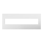 Legrand adorne Gloss White-on-White Screwless Wall Plate with Microban - Bees Lighting