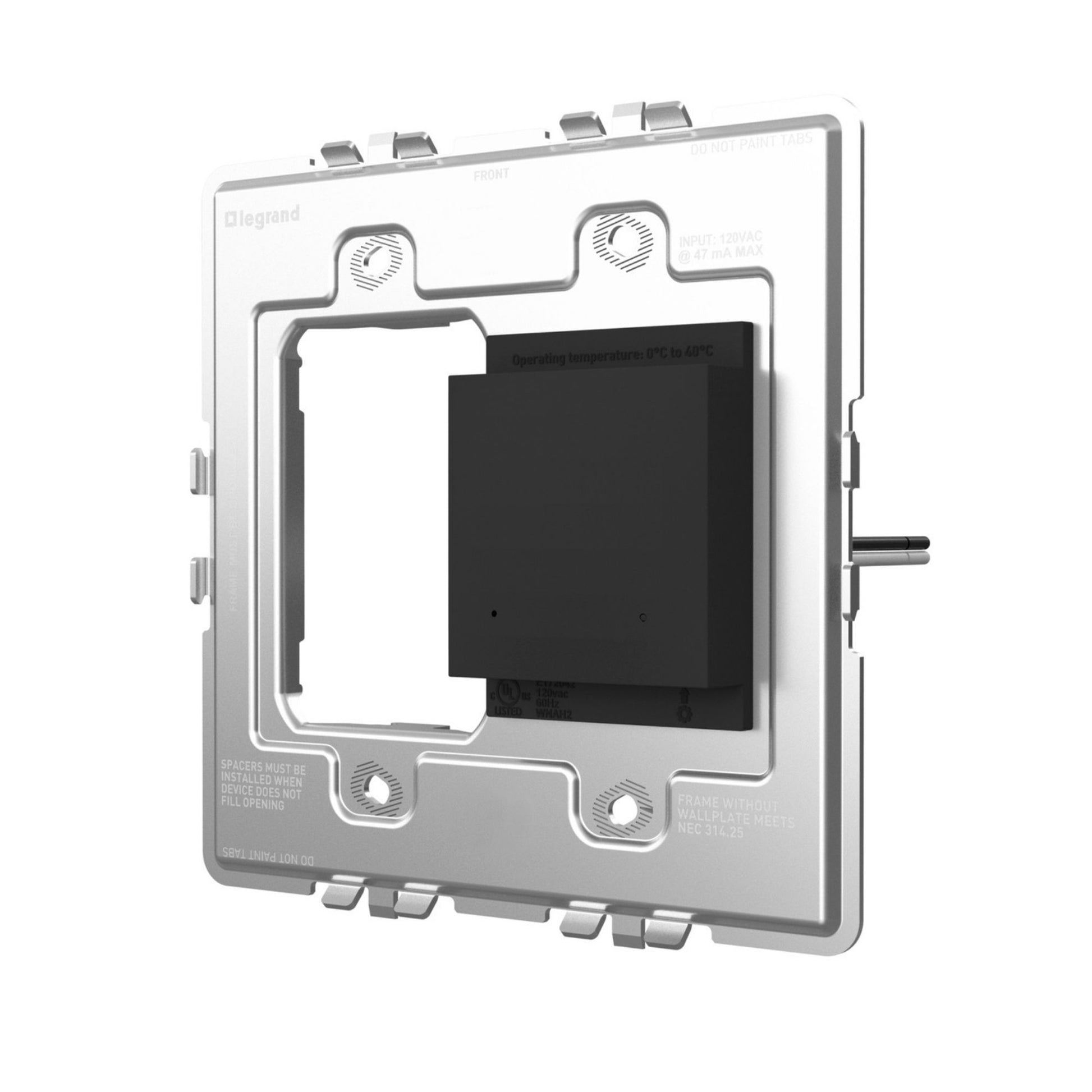 adorne Smart Surface Mount Gateway With Netatmo, Graphite - Bees Lighting