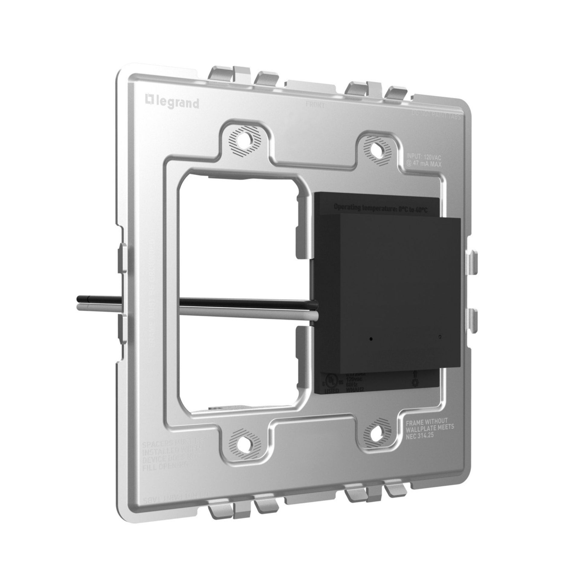 adorne Smart Surface Mount Gateway With Netatmo, Graphite - Bees Lighting