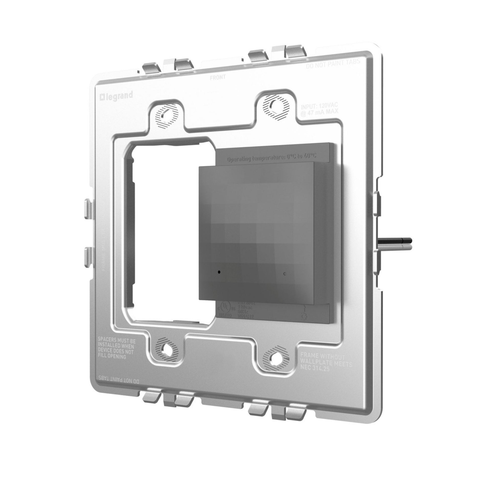 adorne Smart Surface Mount Gateway With Netatmo, Magnesium - Bees Lighting