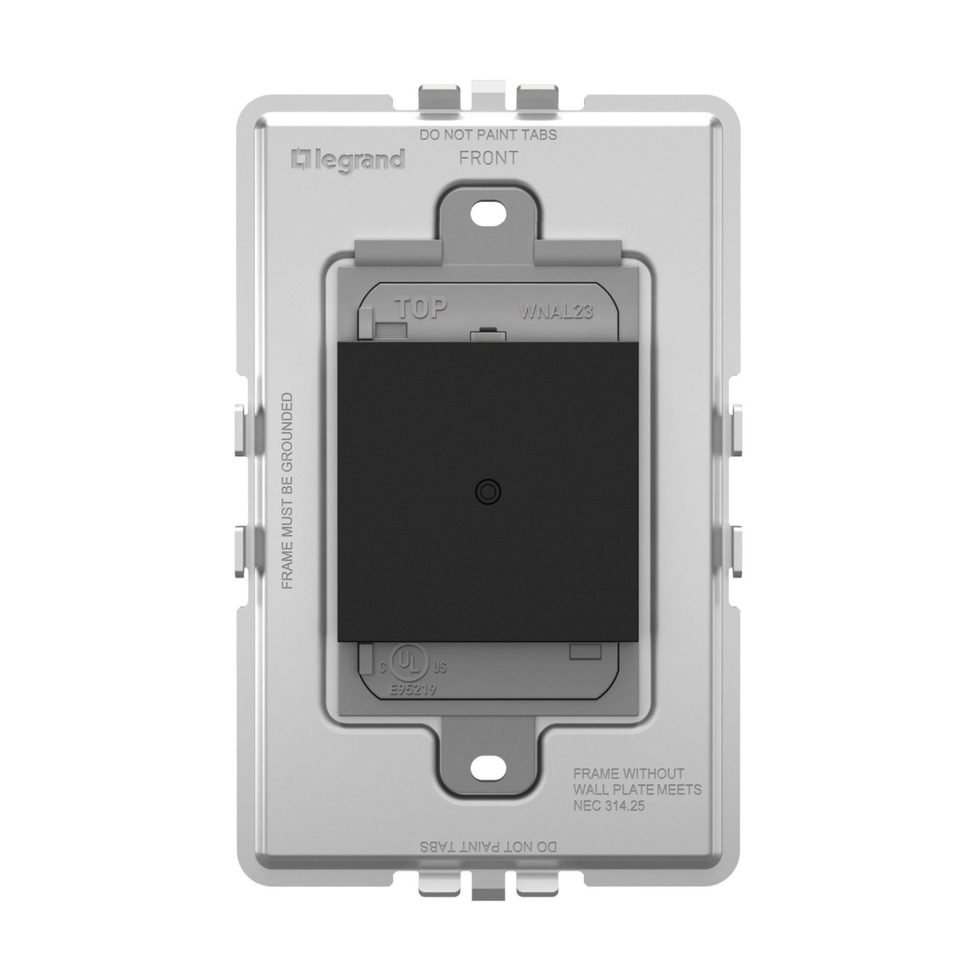 adorne Wireless Smart Switch with Netatmo, Graphite - Bees Lighting