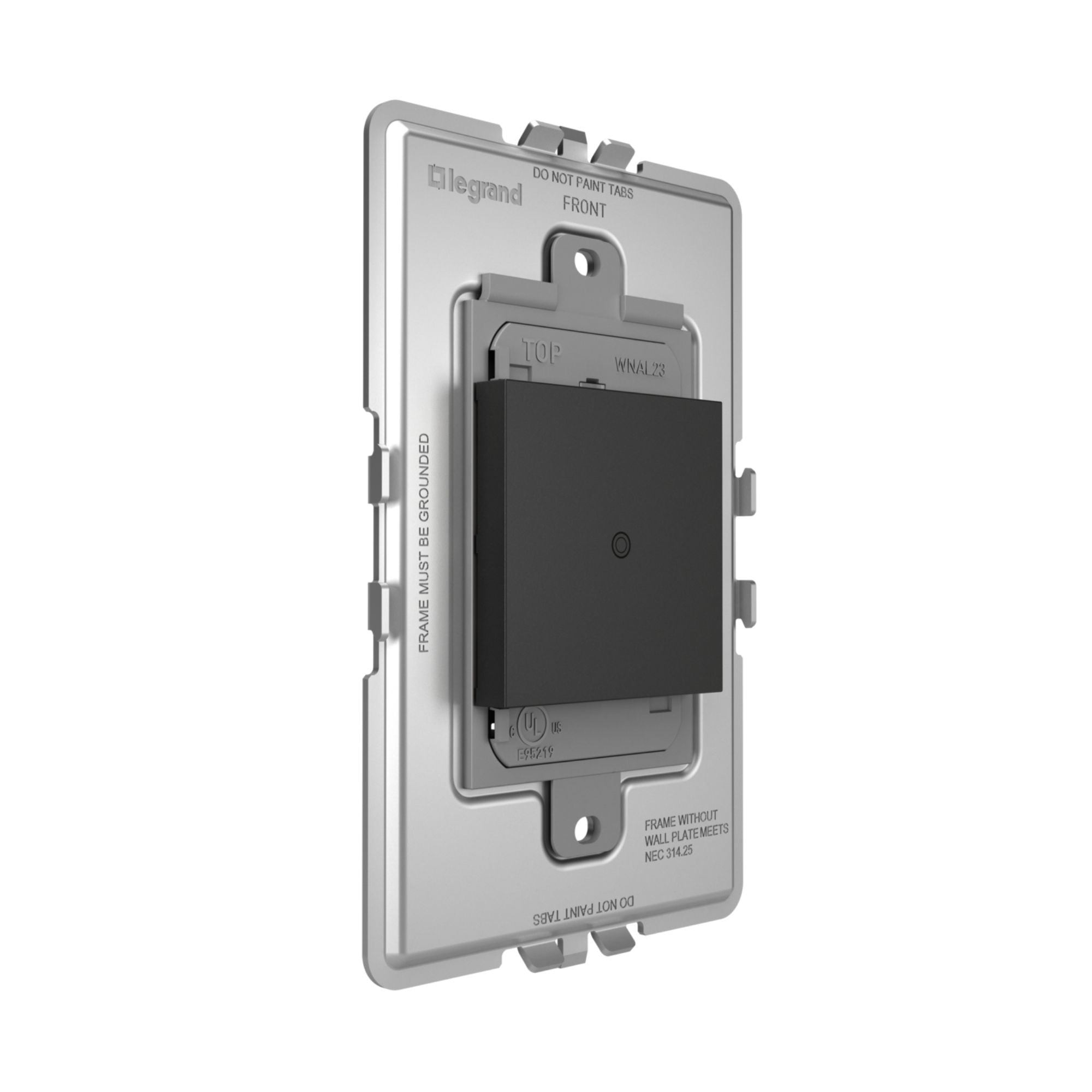 adorne Wireless Smart Switch with Netatmo, Graphite - Bees Lighting