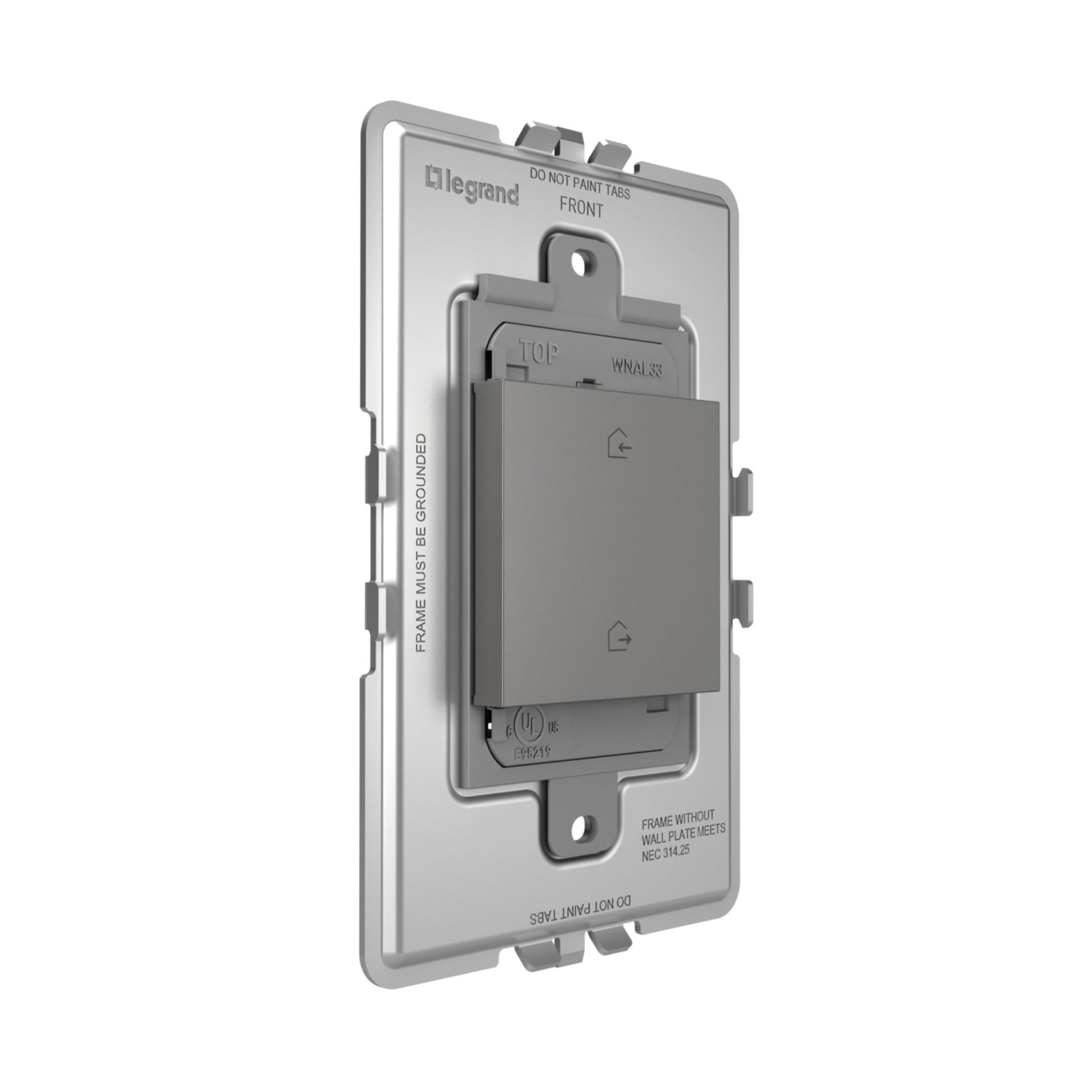 adorne Home/Away Wireless Smart Switch With Netatmo, Magnesium - Bees Lighting