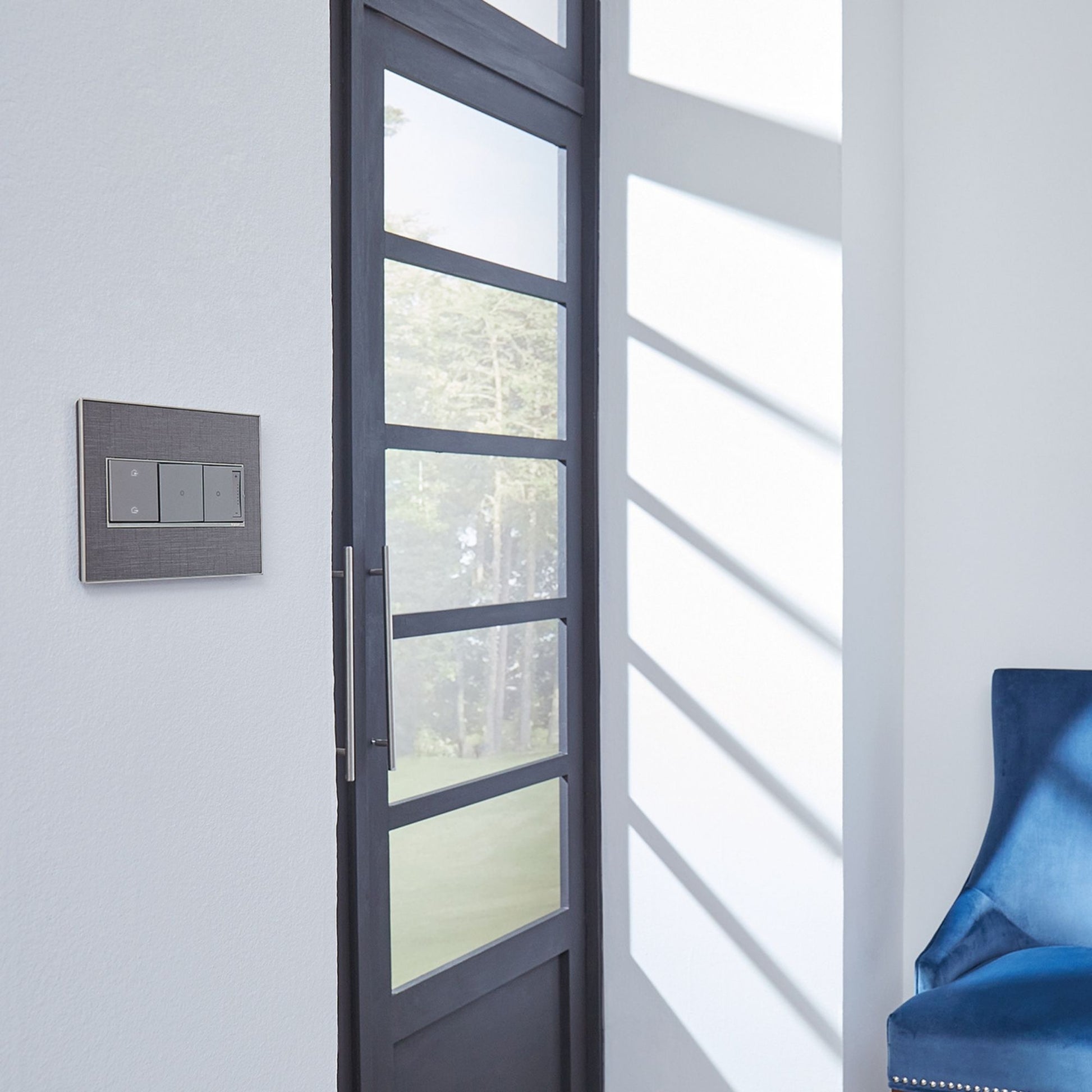 adorne Home/Away Wireless Smart Switch With Netatmo, Magnesium - Bees Lighting