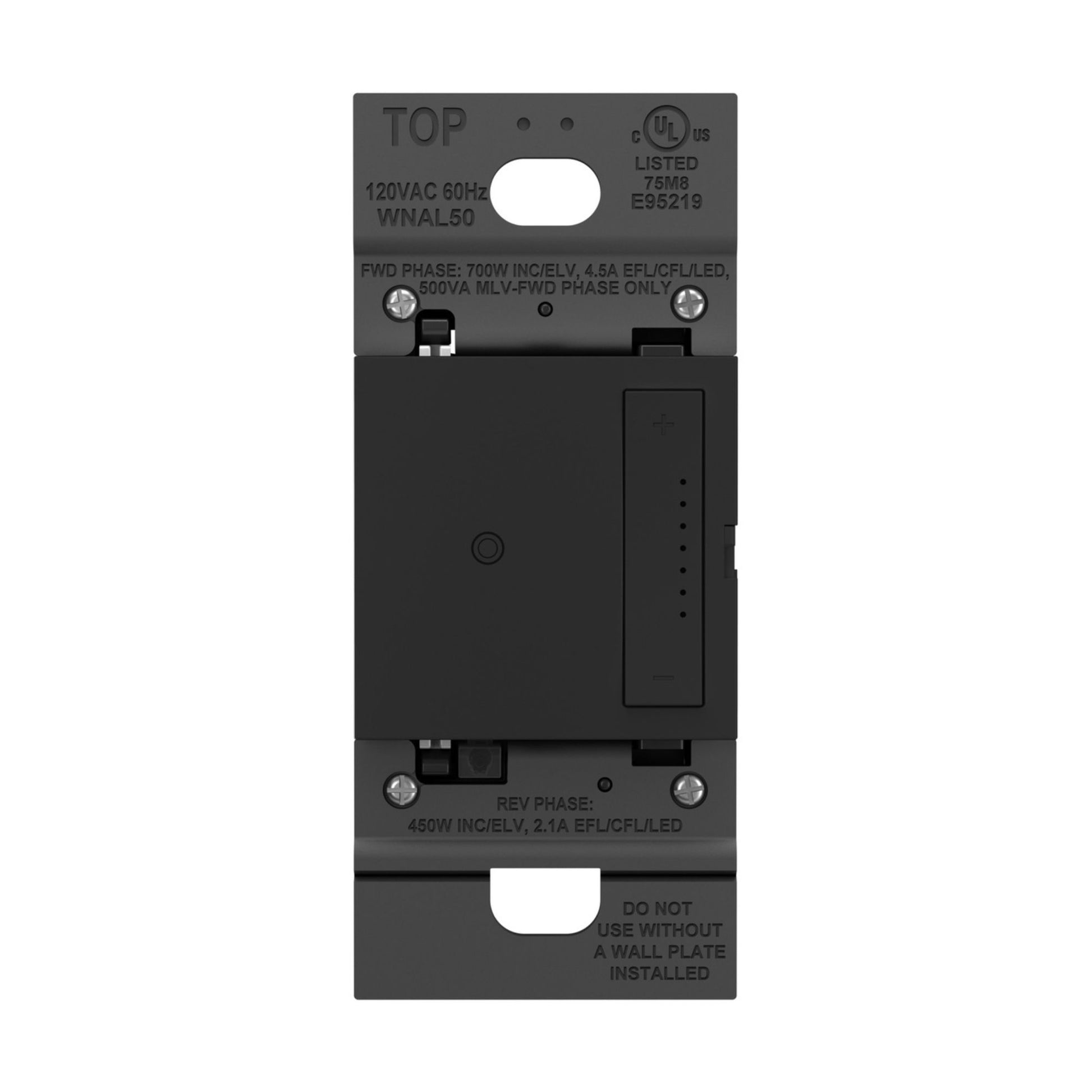 adorne Netatmo Tru-Universal Smart Dimmer, 450W LED, 700W ELV, Graphite - Bees Lighting