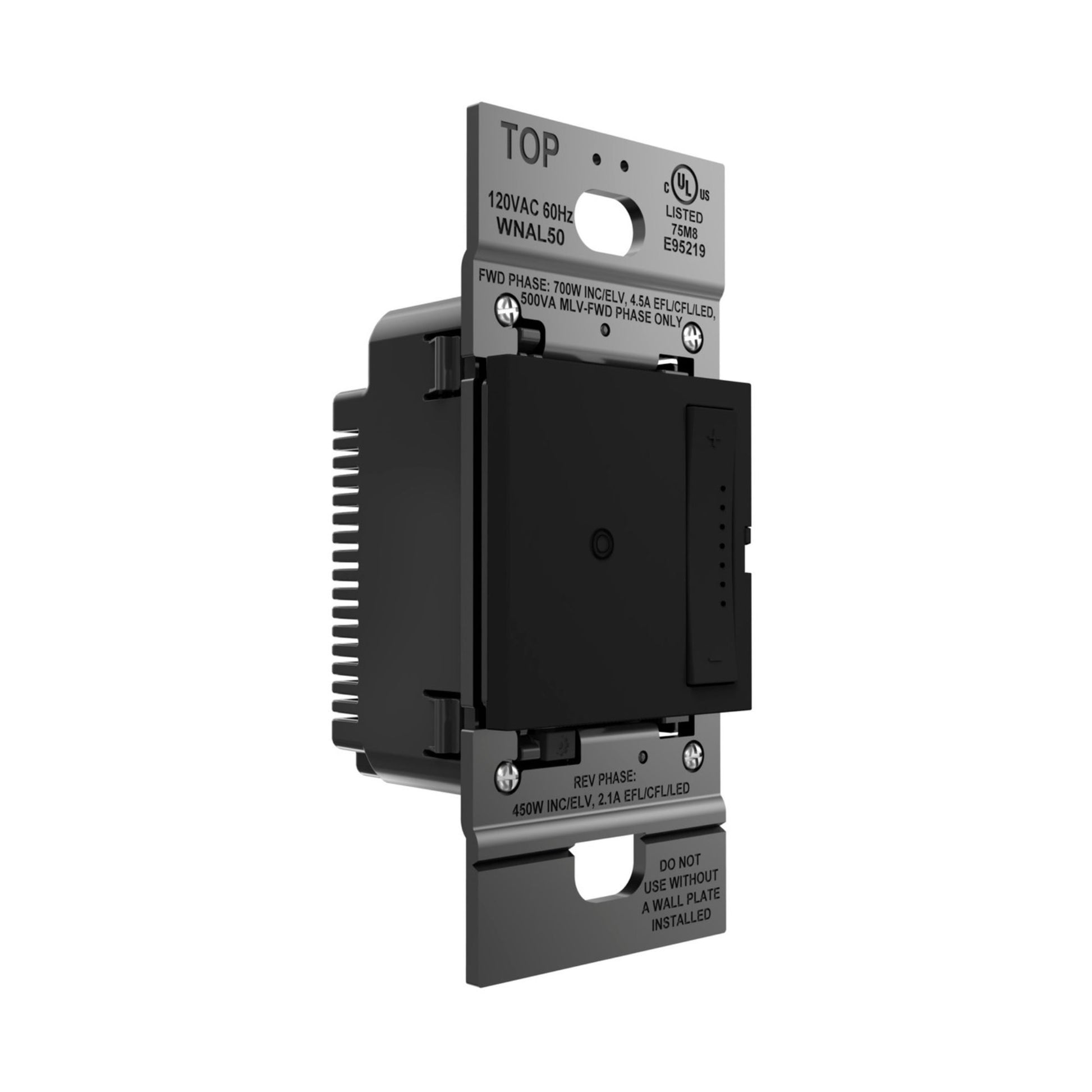 adorne Netatmo Tru-Universal Smart Dimmer, 450W LED, 700W ELV, Graphite - Bees Lighting