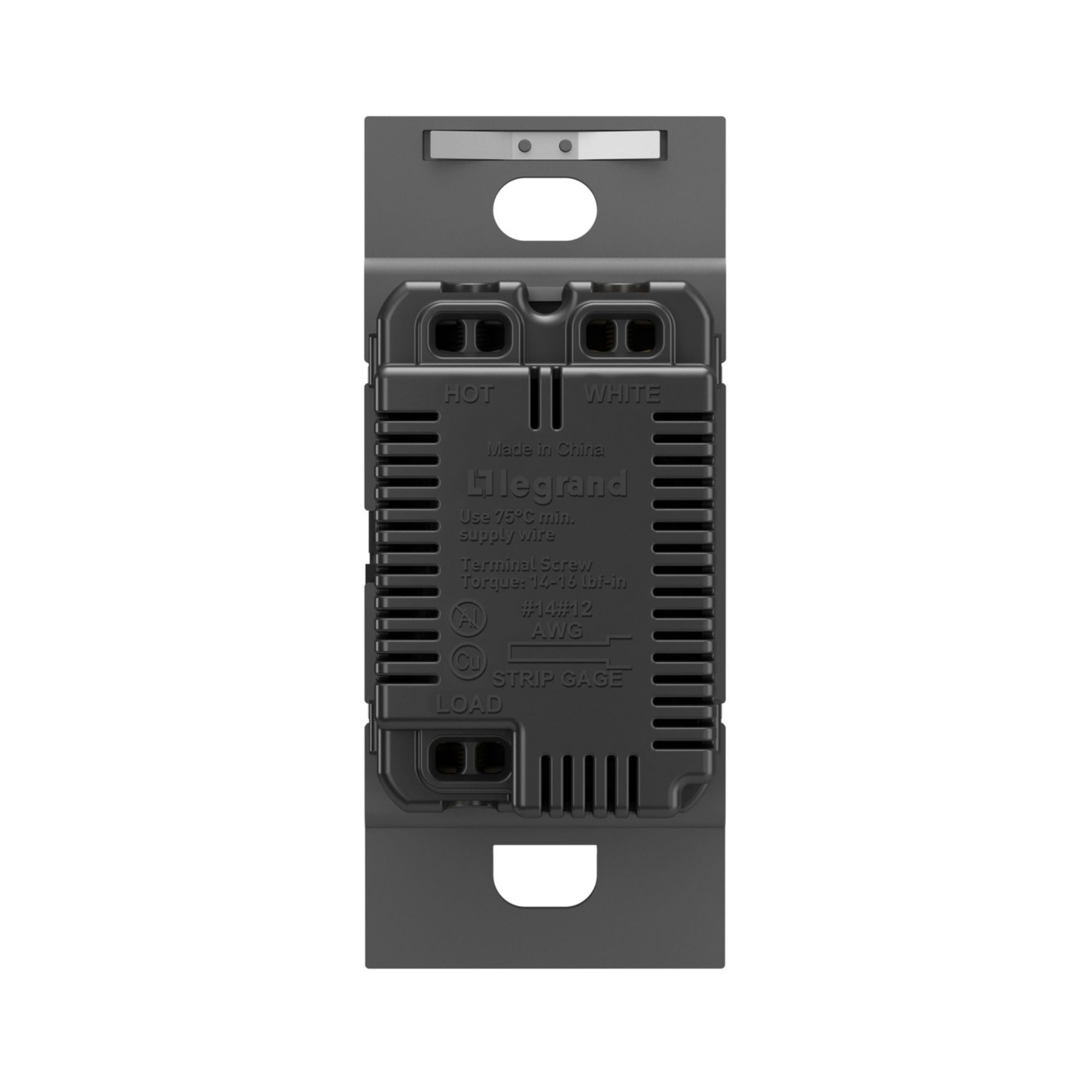 adorne Netatmo Tru-Universal Smart Dimmer, 450W LED, 700W ELV, Graphite - Bees Lighting