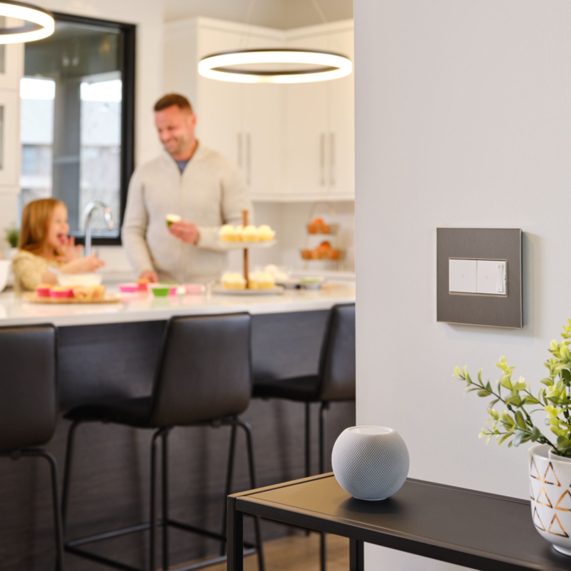adorne Netatmo Tru-Universal Smart Dimmer, 450W LED, 700W ELV, White - Bees Lighting