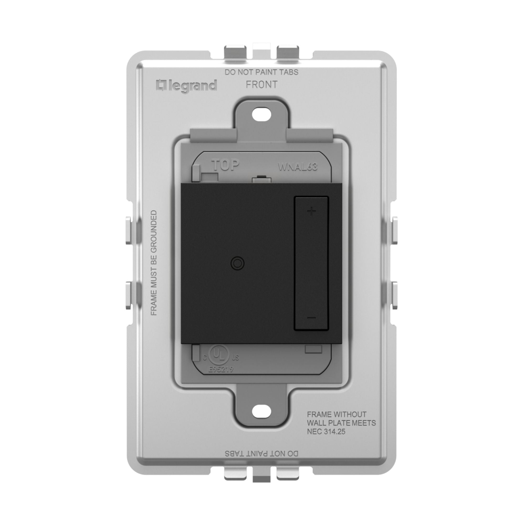 adorne Wireless Remote Smart Dimmer Switch With Netatmo, Graphite - Bees Lighting