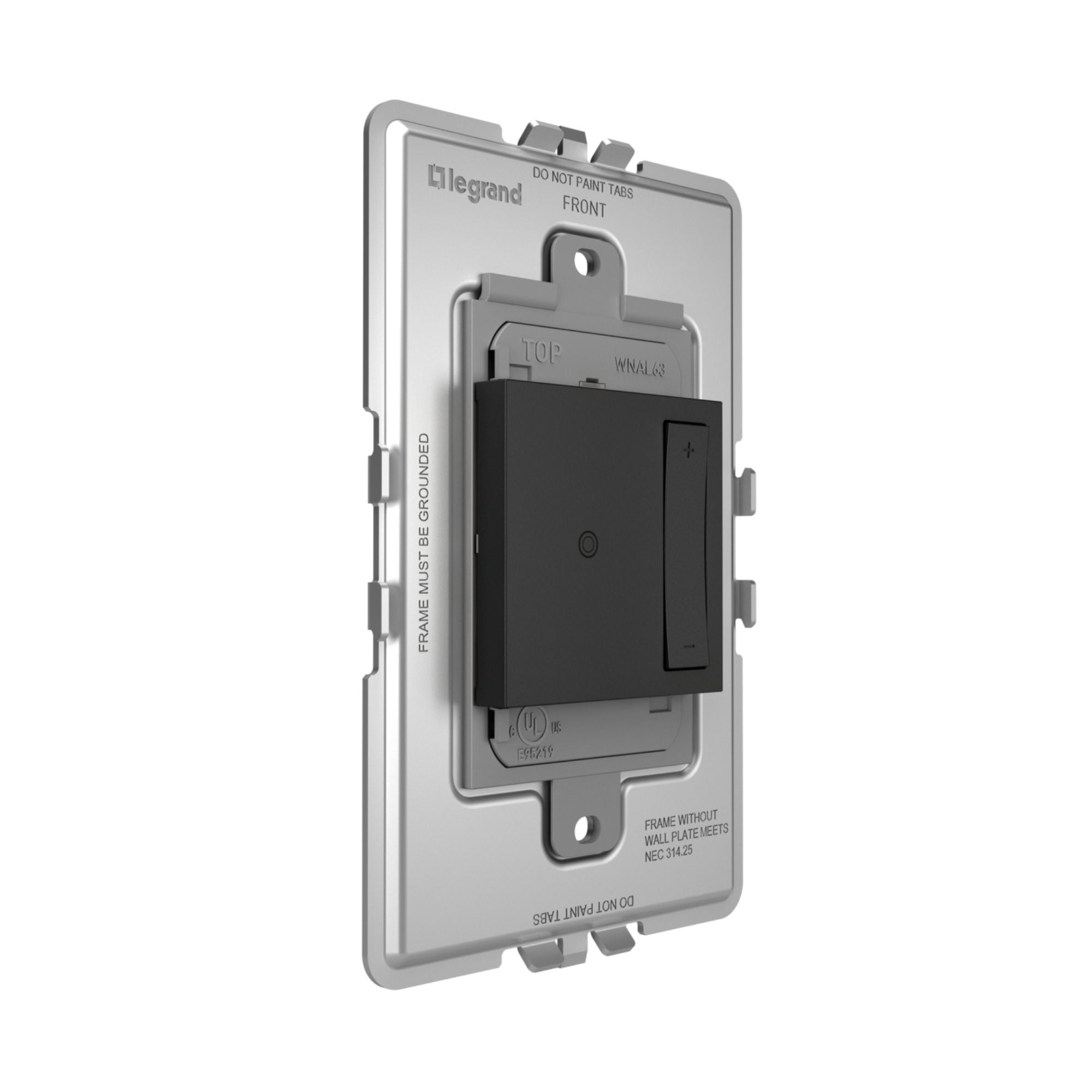 adorne Wireless Remote Smart Dimmer Switch With Netatmo, Graphite - Bees Lighting