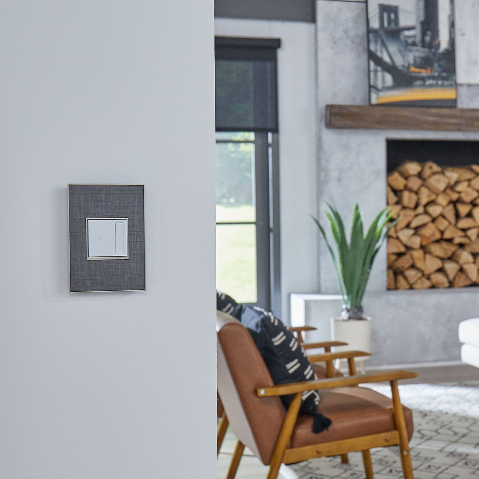 adorne Wireless Remote Smart Dimmer Switch With Netatmo, White - Bees Lighting