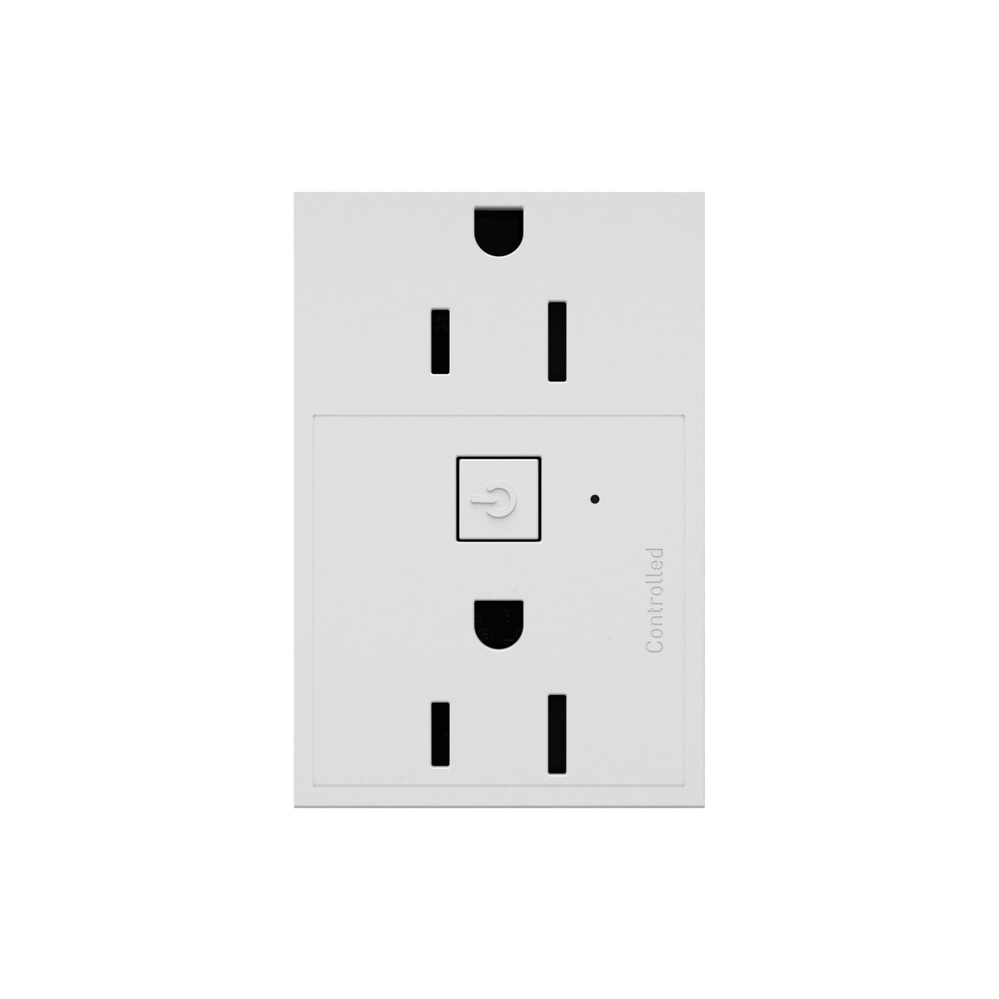 adorne 15A Smart Outlet with Netatmo Plus-Size, White - Bees Lighting