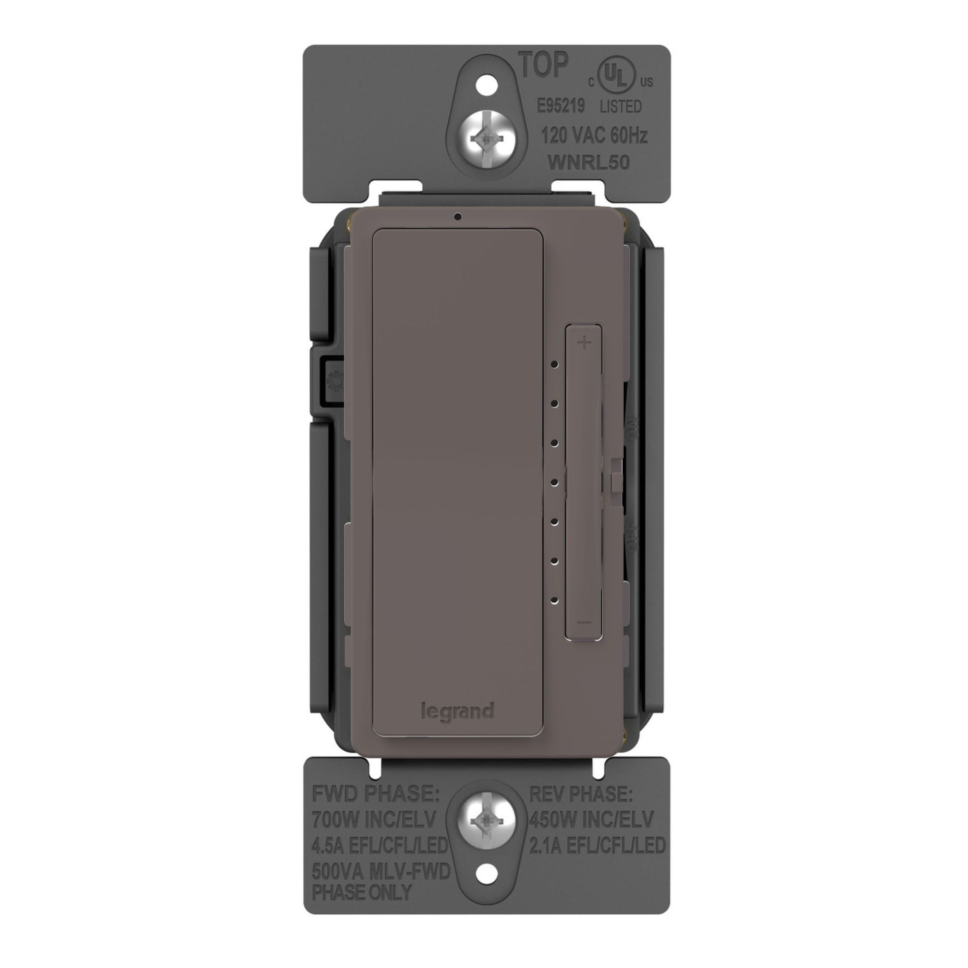 radiant Netatmo Tru-Universal Smart Dimmer, 450W LED, 700W ELV, Brown - Bees Lighting