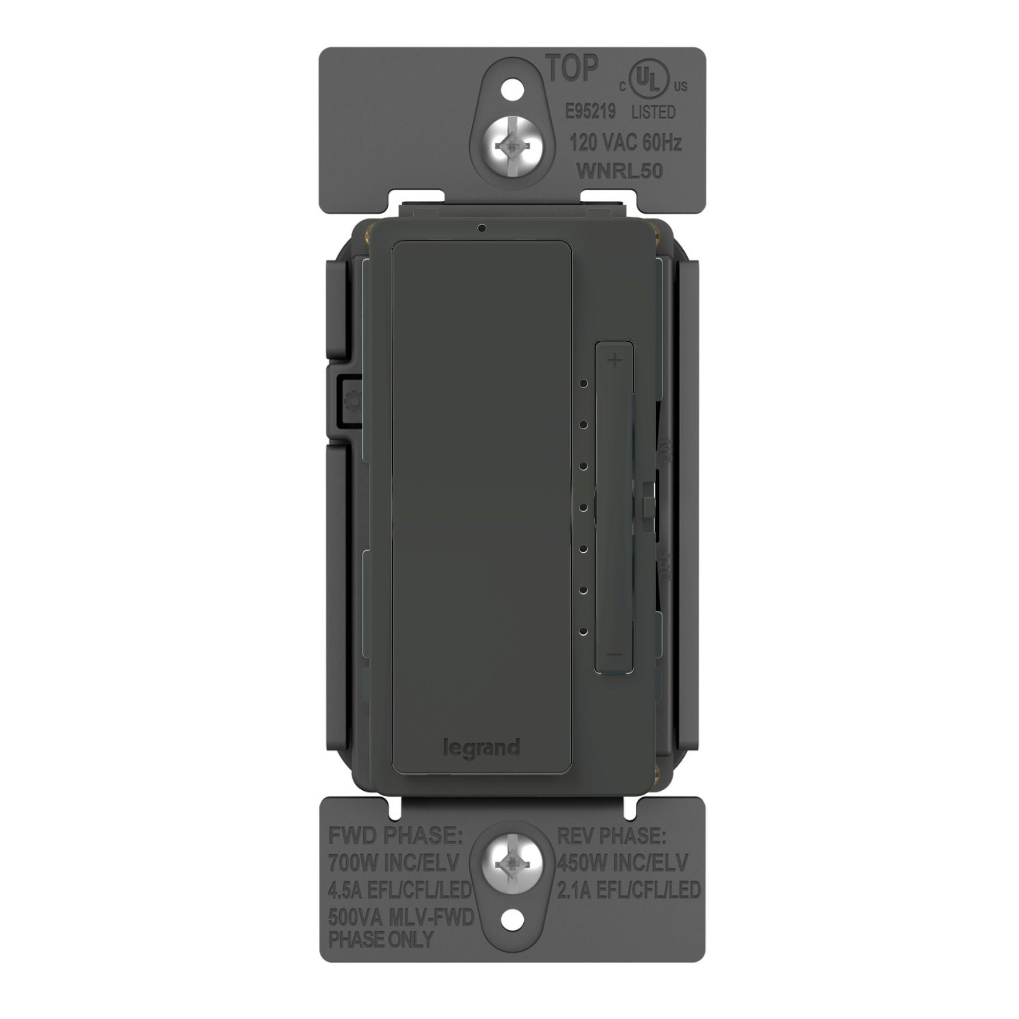 radiant Netatmo Tru-Universal Smart Dimmer, 450W LED, 700W ELV, Black - Bees Lighting