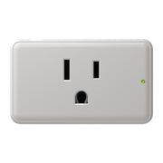 Smart 15A Plug-In Switch with Wi-Fi, Matter-Enabled, Matte White - Bees Lighting